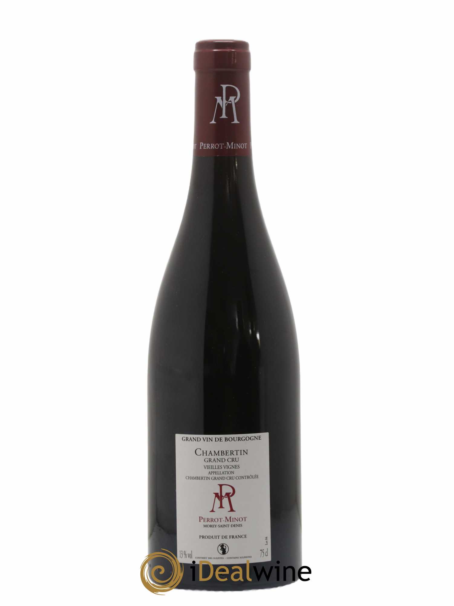 Chambertin Grand Cru Vieilles vignes Perrot-Minot 2019 - Lot de 1 bouteille - 1