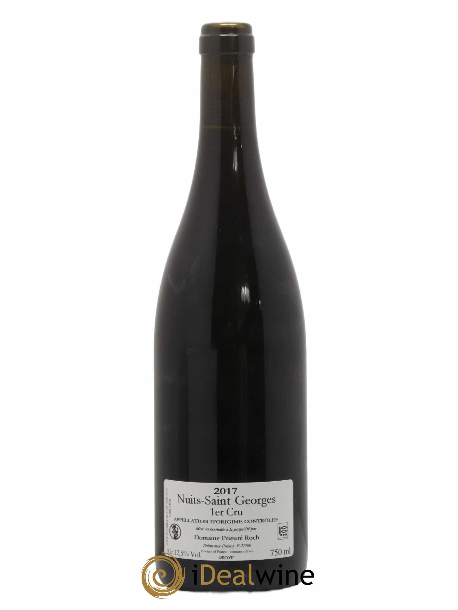 Nuits-Saint-Georges 1er Cru Vieilles Vignes Prieuré Roch 2017 - Lot de 1 bouteille - 1