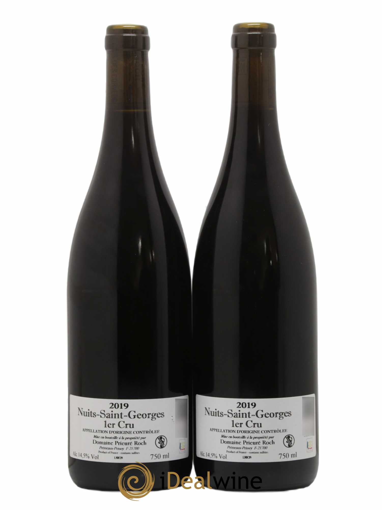Nuits-Saint-Georges 1er Cru Prieuré Roch 2019 - Posten von 2 Flaschen - 1