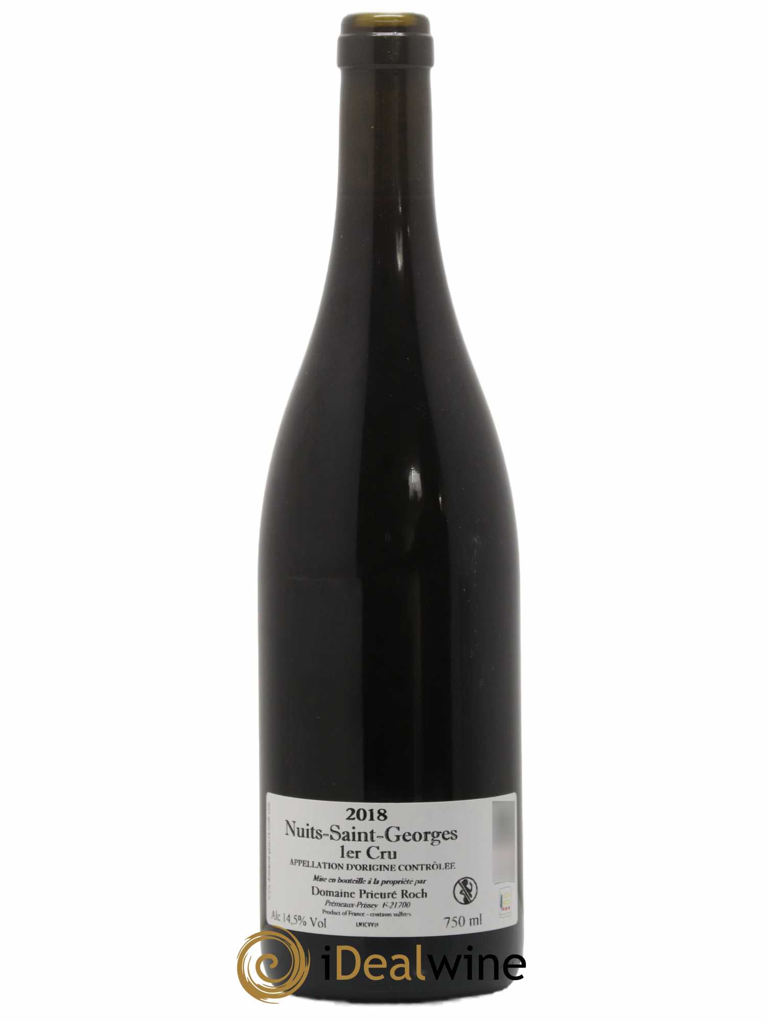 Nuits-Saint-Georges 1er Cru Vieilles Vignes Prieuré Roch 2018 - Lot de 1 bouteille - 1