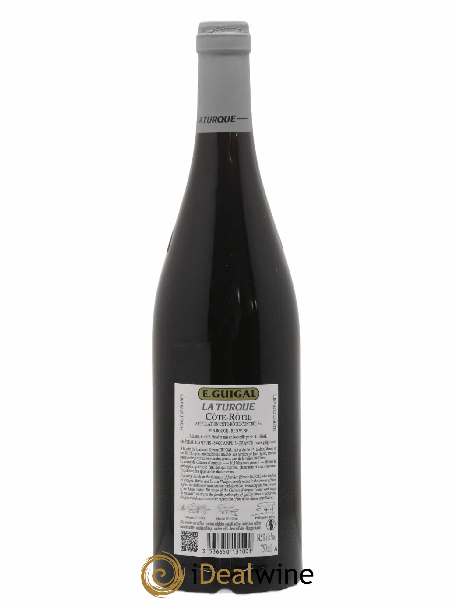 Côte-Rôtie La Turque Guigal 2019 - Lot de 1 bouteille - 1