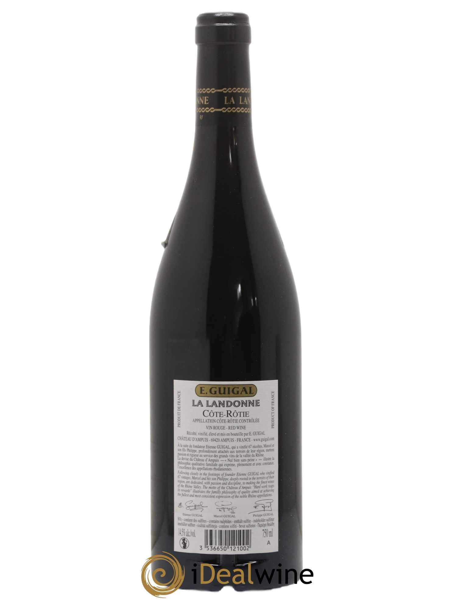 Côte-Rôtie La Landonne Guigal 2019 - Lot de 1 bouteille - 1