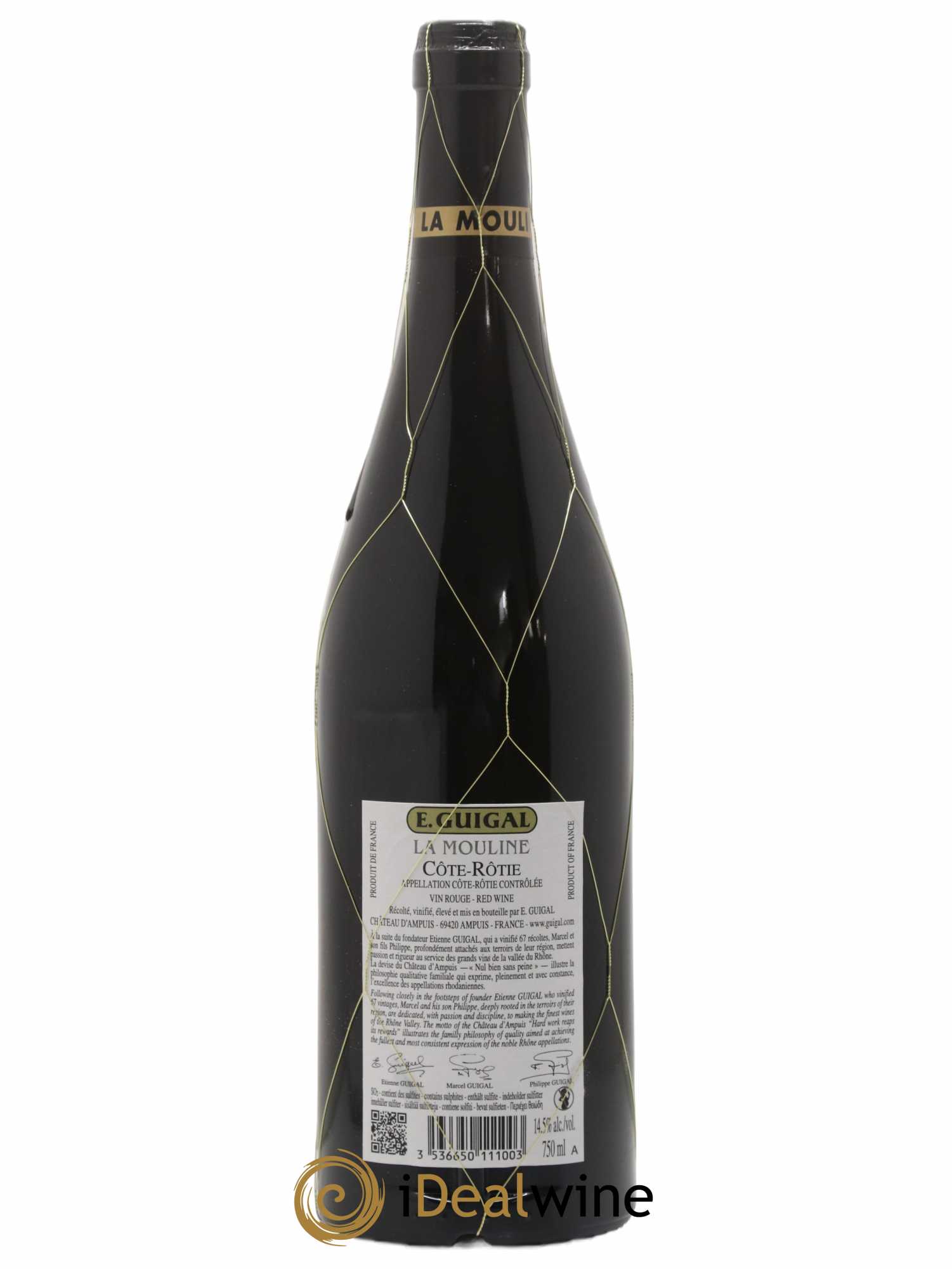 Côte-Rôtie La Mouline Guigal 2019 - Lot de 1 bouteille - 1