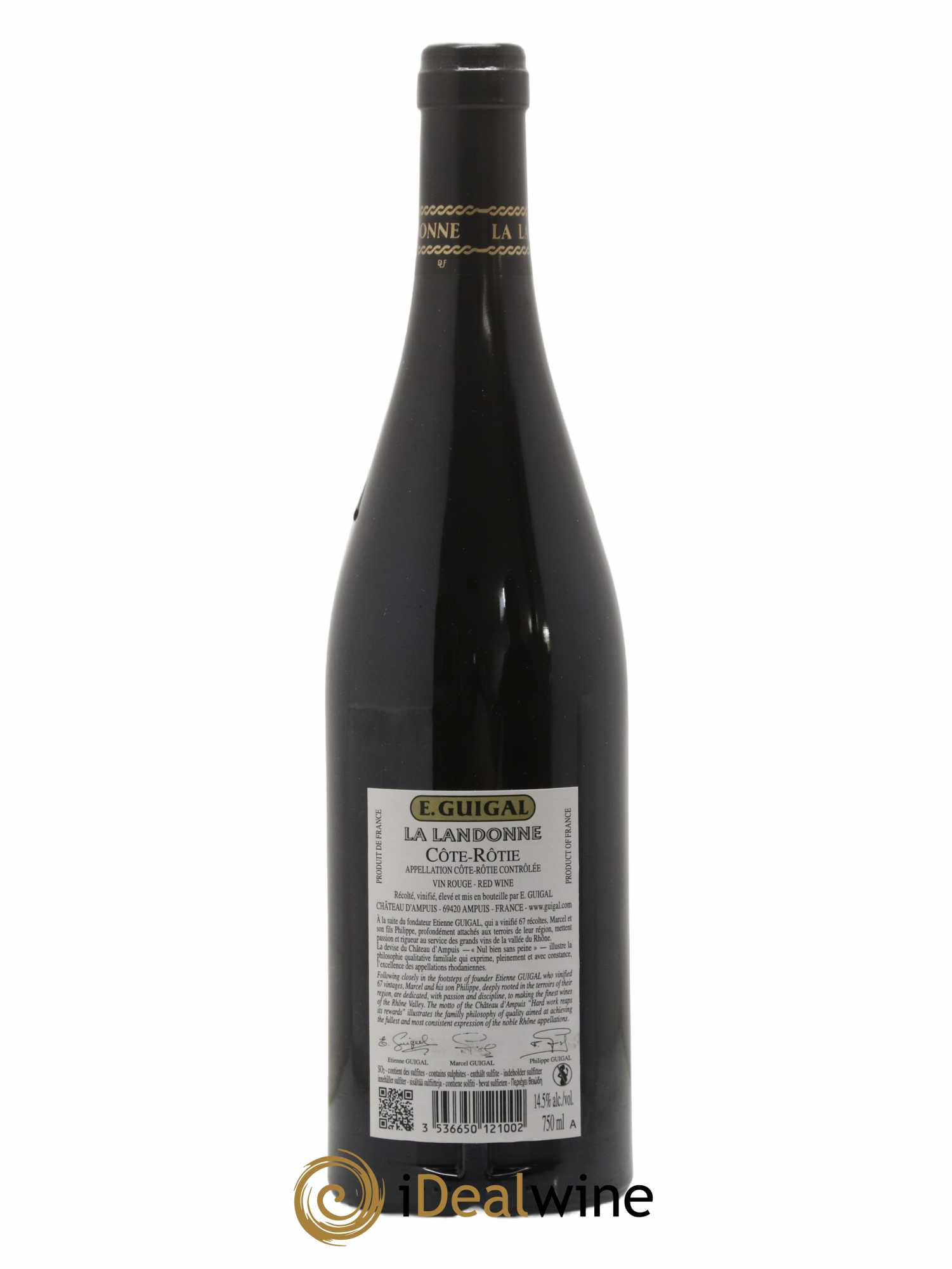 Côte-Rôtie La Landonne Guigal 2019 - Lot de 1 bouteille - 1