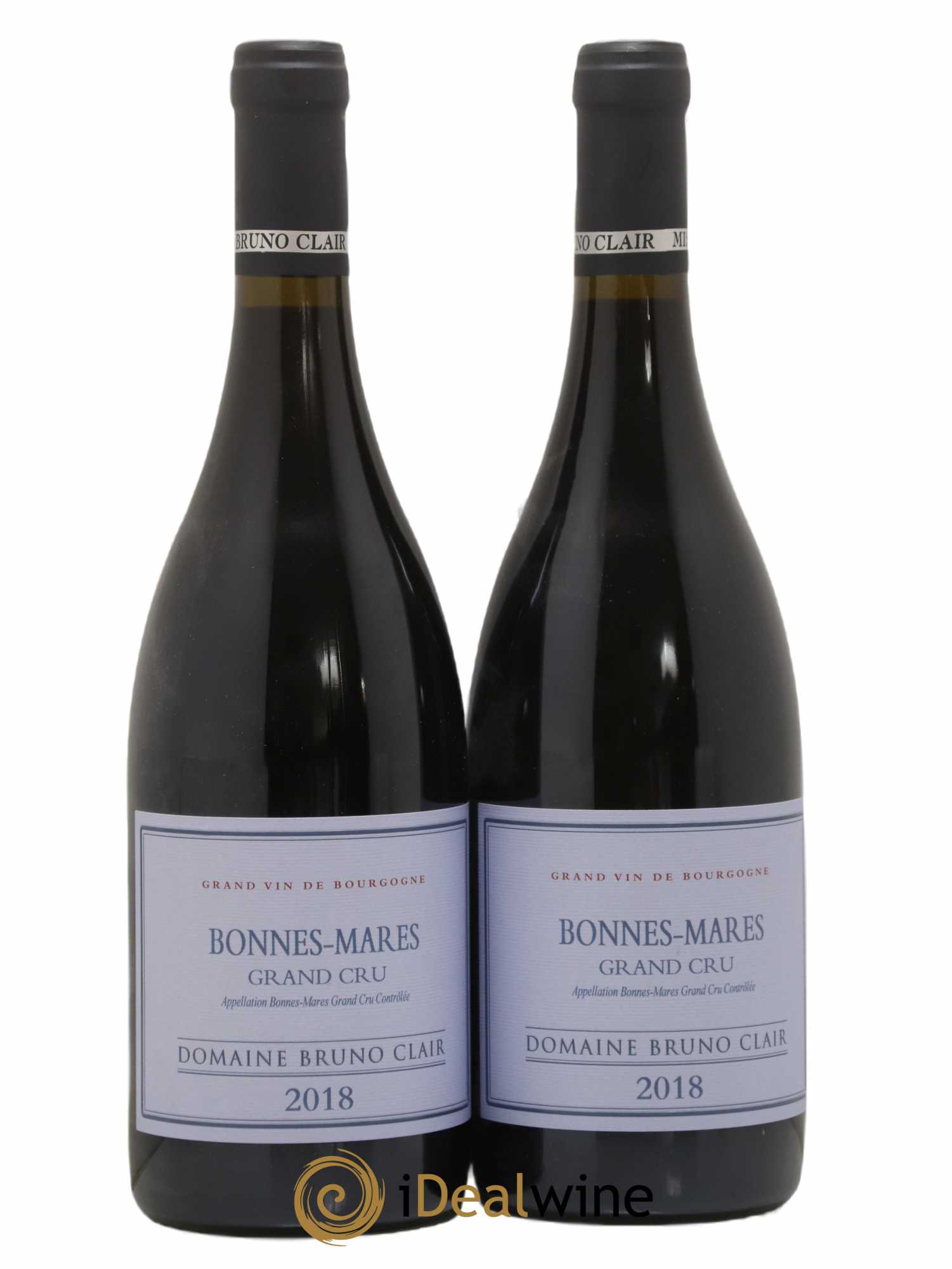 Bonnes-Mares Grand Cru Bruno Clair (Domaine) 2018 - Lot de 2 bouteilles - 0