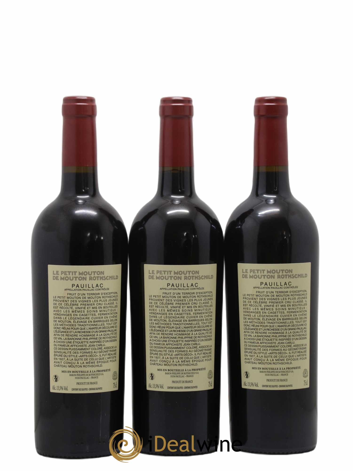 Petit Mouton Second Vin 2019 - Lot de 6 bouteilles - 2