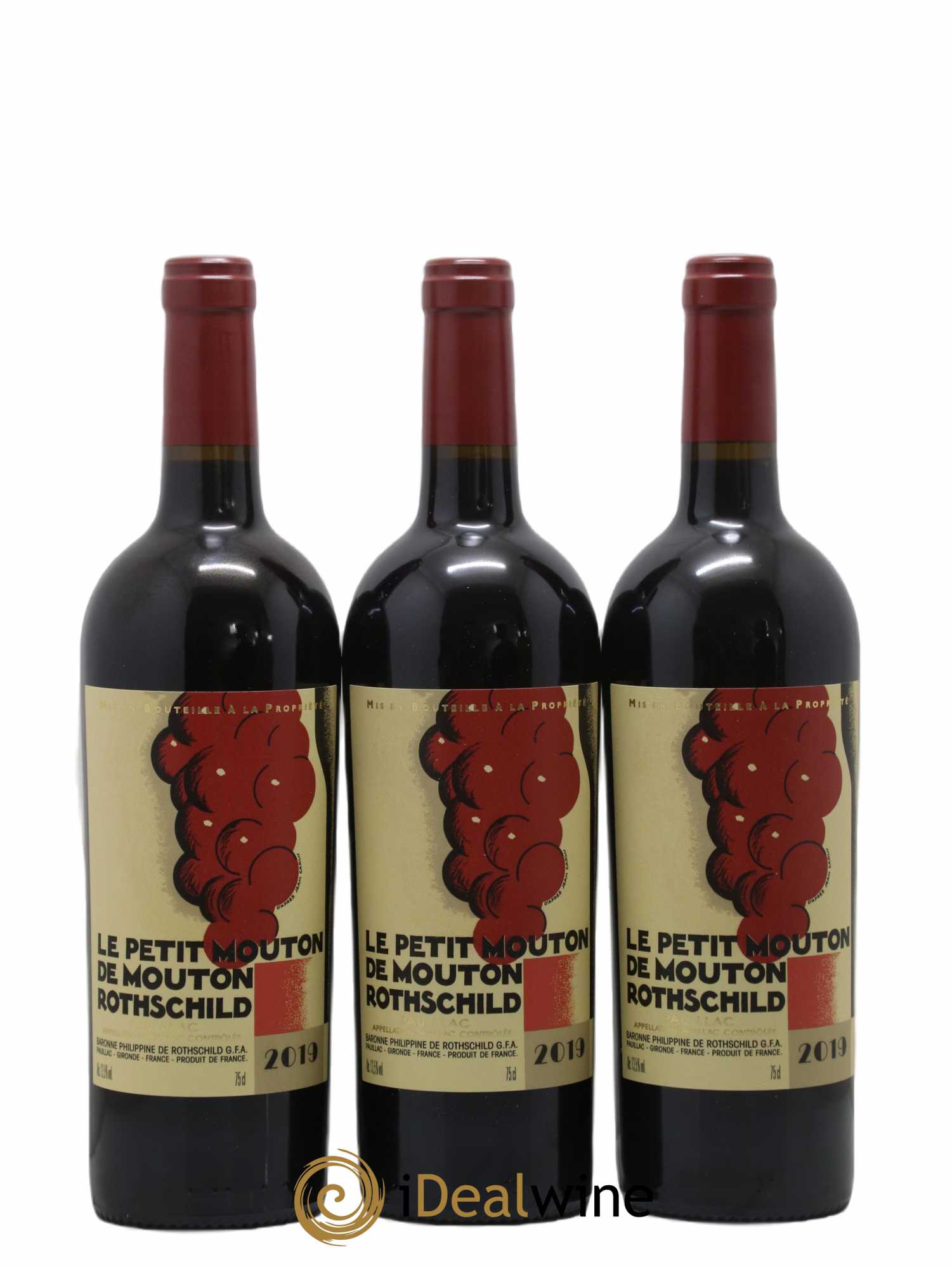 Petit Mouton Second Vin 2019 - Lot de 6 bouteilles - 3