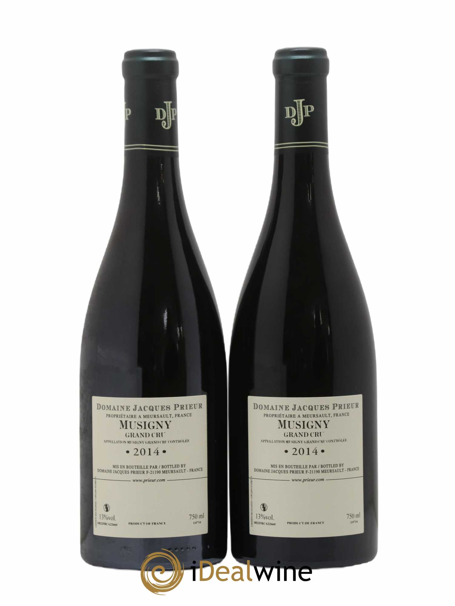 Musigny Grand Cru Jacques Prieur (Domaine) 2014 - Lot de 2 bouteilles - 1