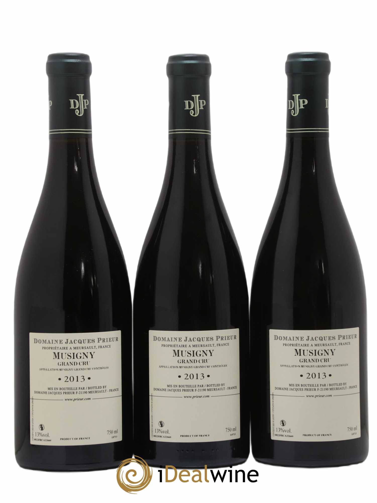 Musigny Grand Cru Jacques Prieur (Domaine) 2013 - Lot de 3 bouteilles - 1