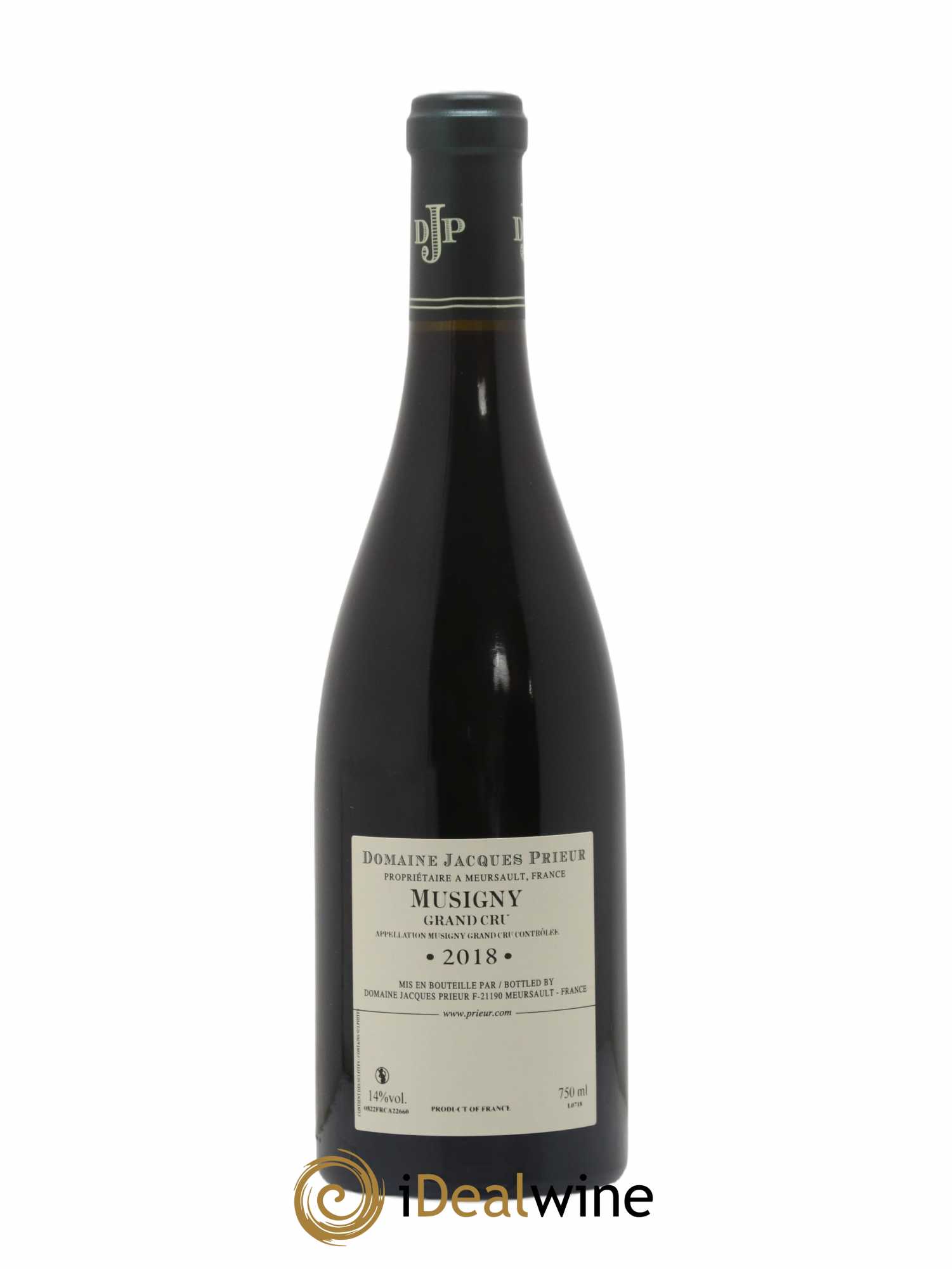 Musigny Grand Cru Jacques Prieur (Domaine) 2018 - Lot de 1 bouteille - 1