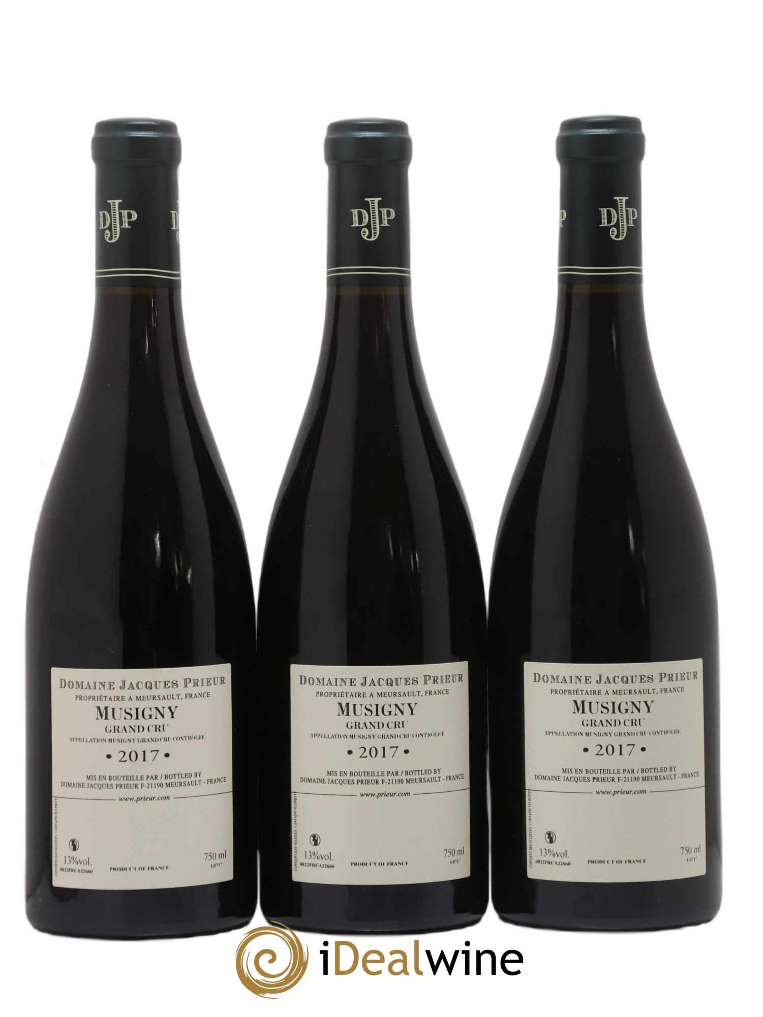 Musigny Grand Cru Jacques Prieur (Domaine) 2017 - Lot de 3 bouteilles - 1