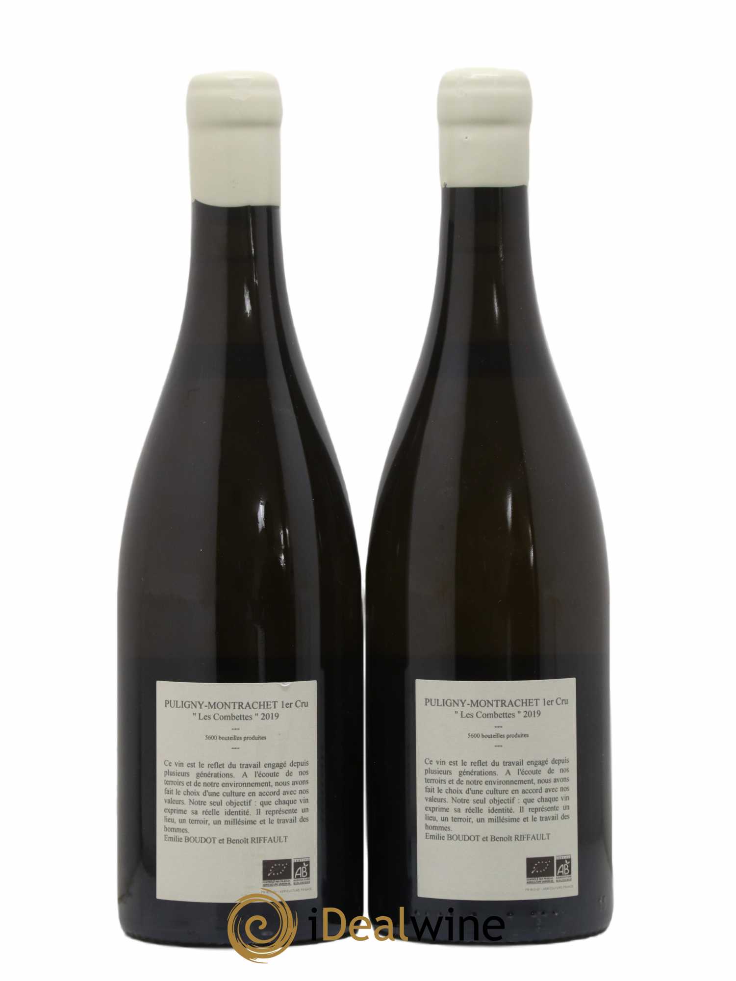 Puligny-Montrachet 1er Cru Les Combettes Etienne Sauzet 2019 - Lot de 2 bouteilles - 1