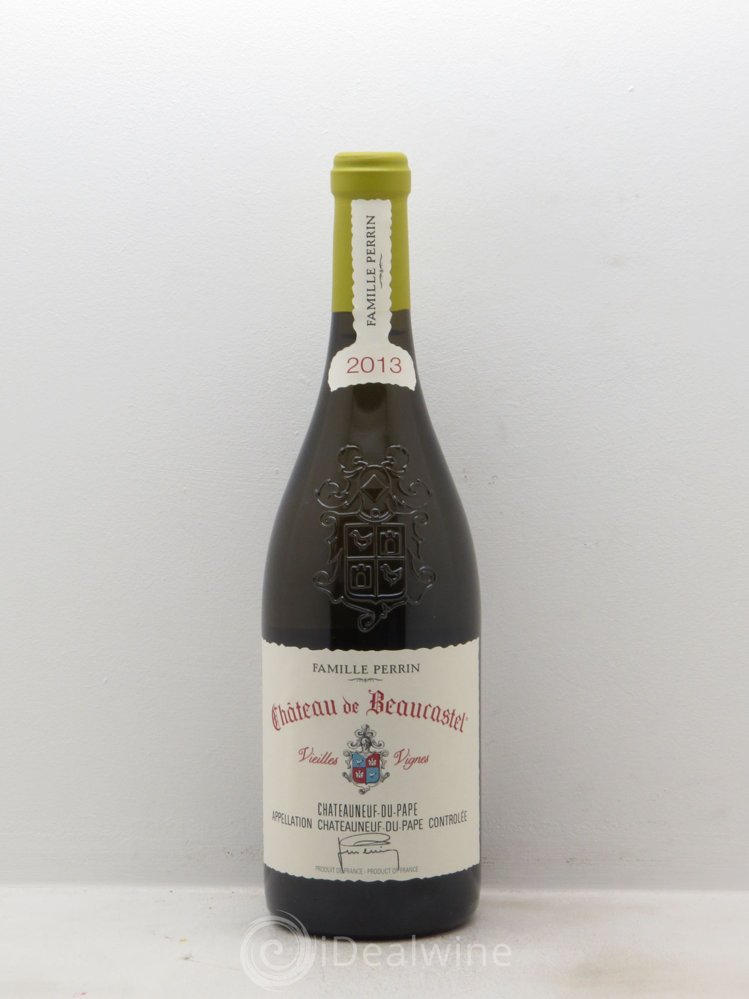 Châteauneuf-du-Pape Château de Beaucastel Vieilles vignes Roussanne Famille Perrin 2013 - Lot de 1 bouteille - 0