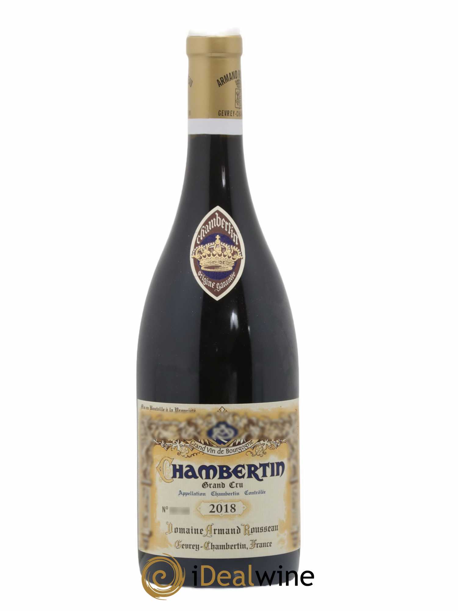 Chambertin Grand Cru Armand Rousseau (Domaine) 2018 - Lot de 1 bouteille - 0