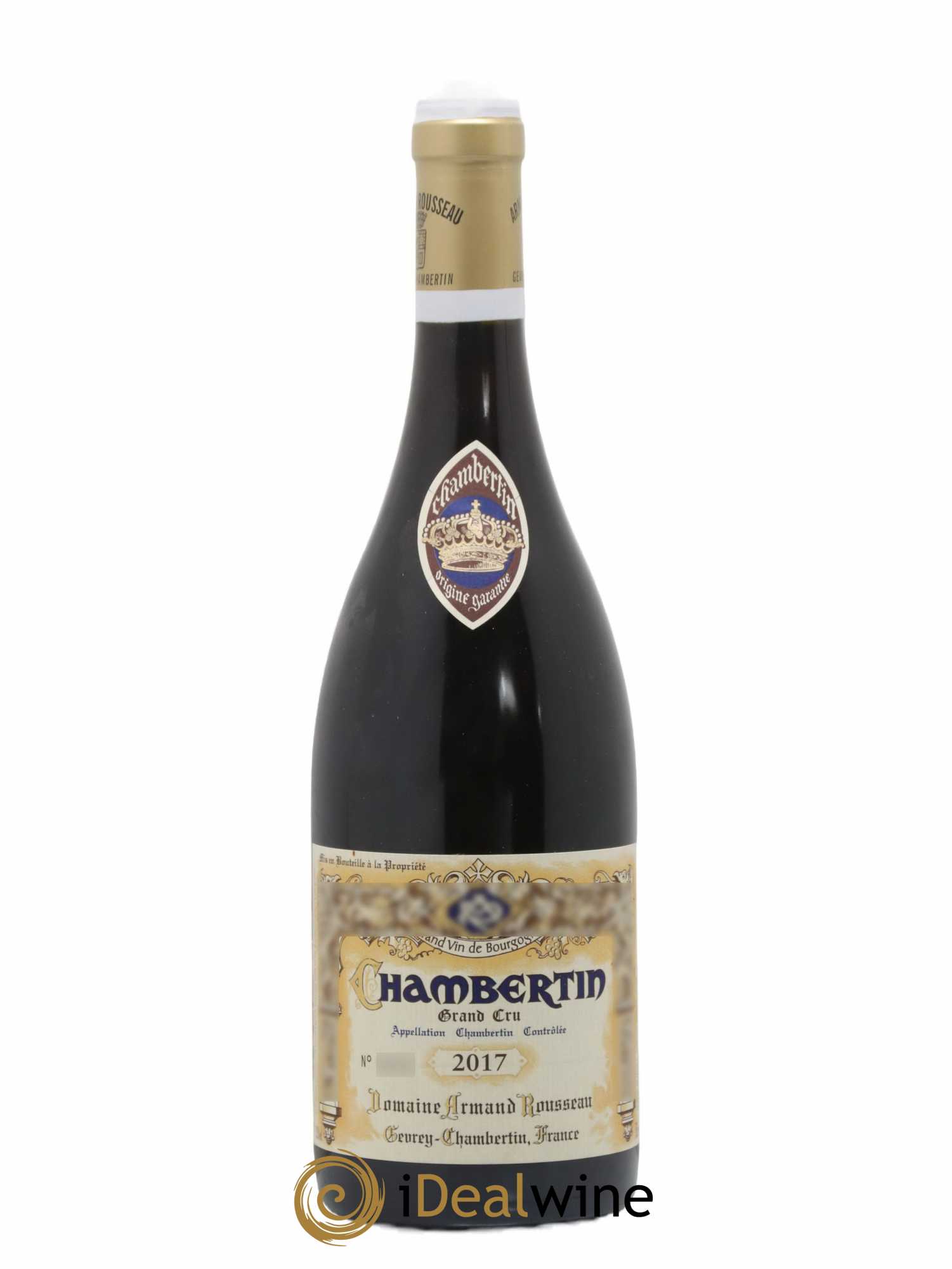 Chambertin Grand Cru Armand Rousseau (Domaine) 2017 - Lot de 1 bouteille - 0