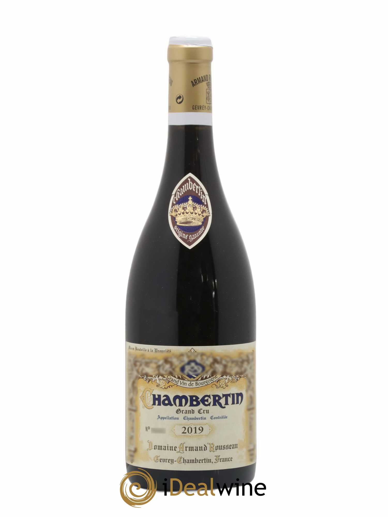 Chambertin Grand Cru Armand Rousseau (Domaine) 2019 - Lot de 1 bouteille - 0