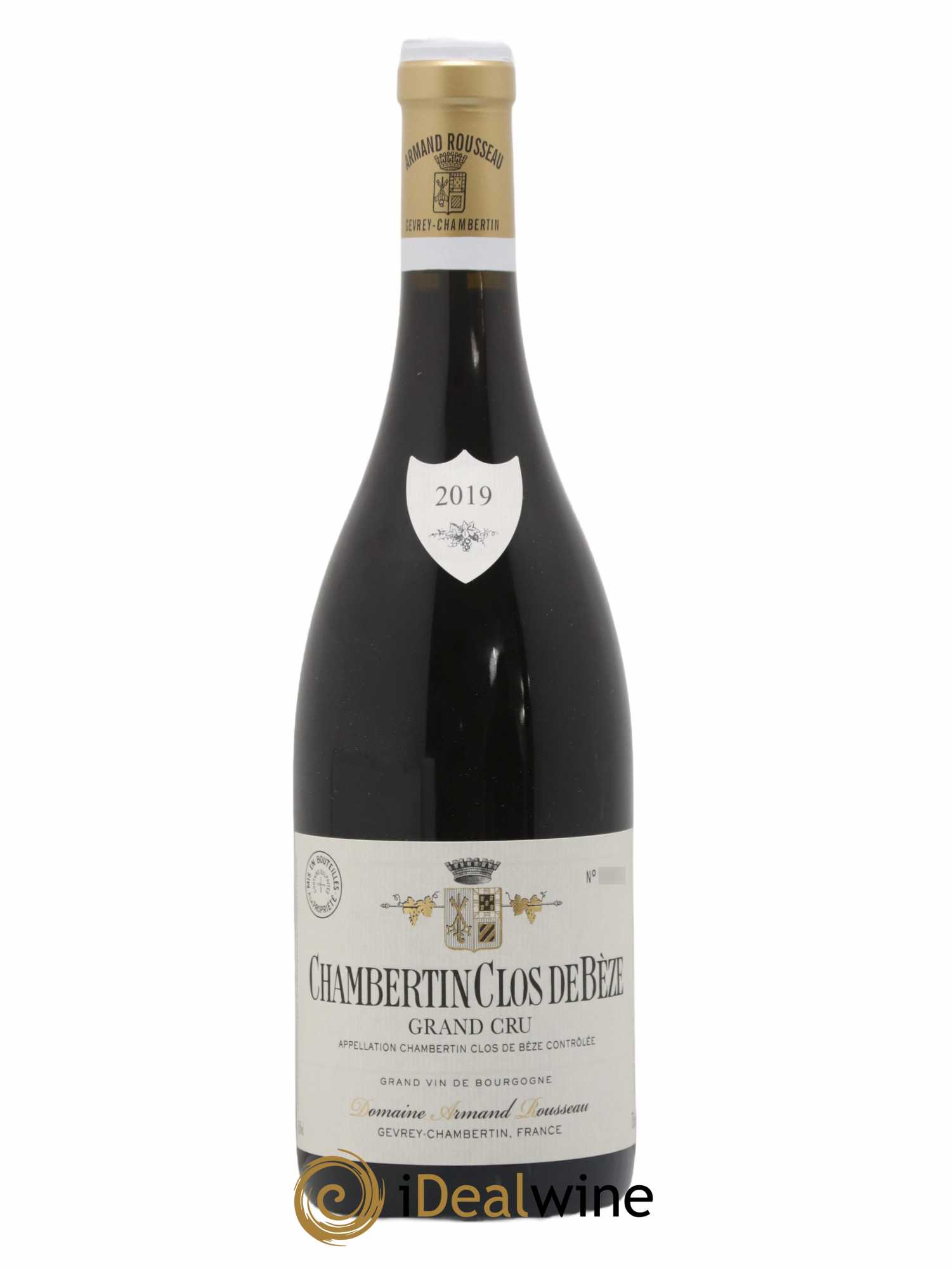 Chambertin Clos de Bèze Grand Cru Armand Rousseau (Domaine) 2019 - Lot de 1 bouteille - 0