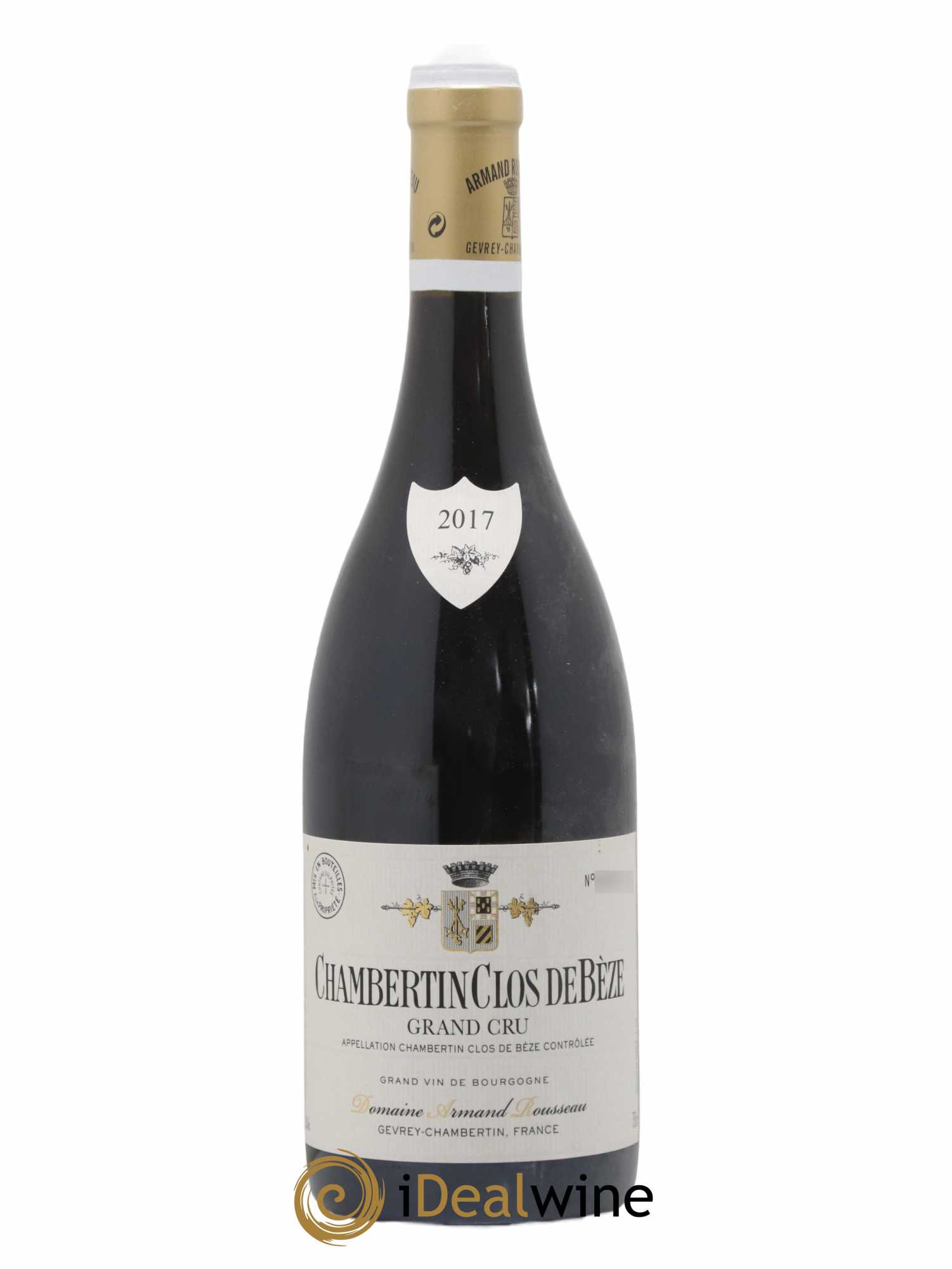Chambertin Clos de Bèze Grand Cru Armand Rousseau (Domaine) 2017 - Lot de 1 bouteille - 0