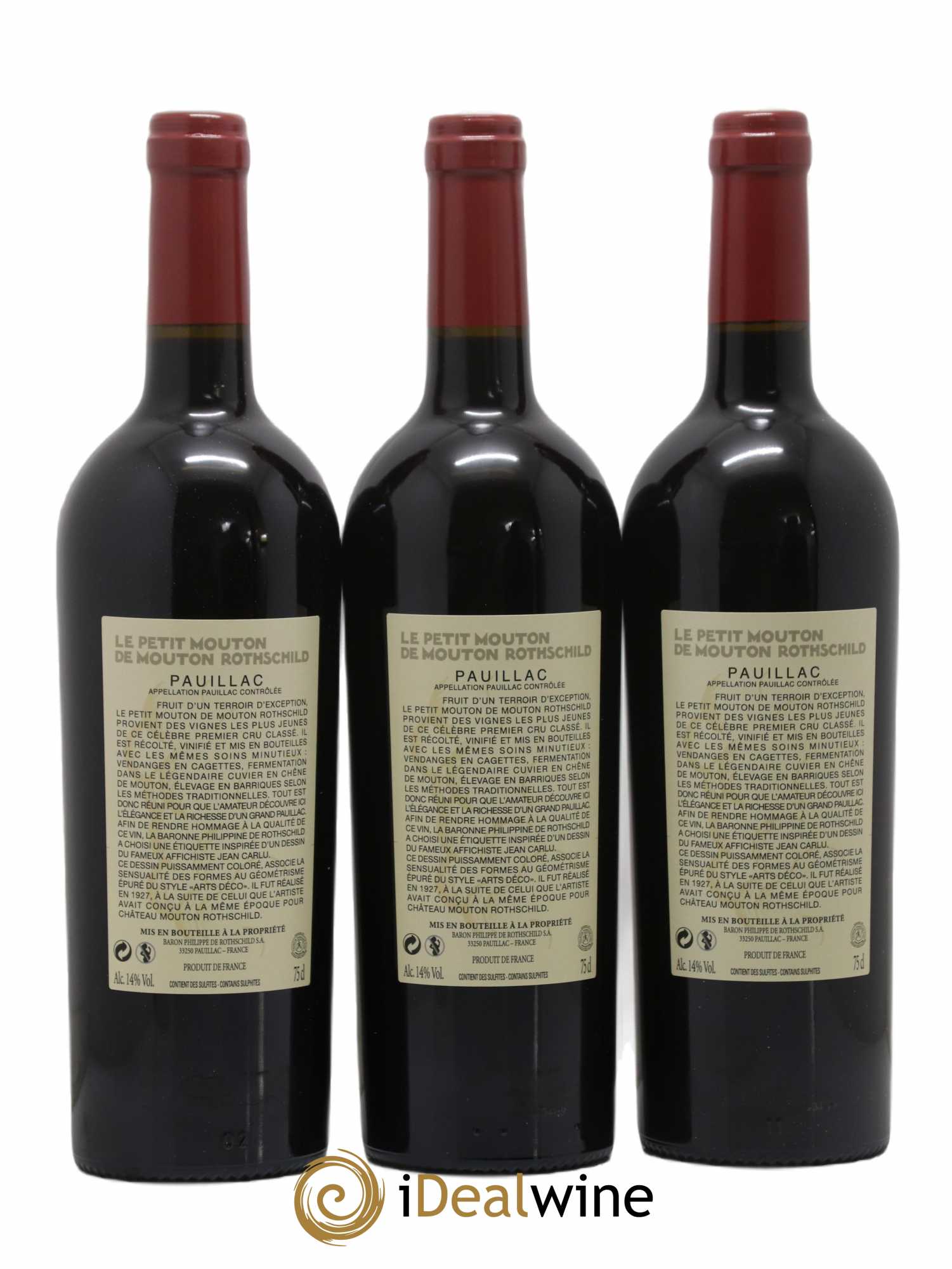 Petit Mouton Second Vin 2018 - Lot de 6 bouteilles - 2