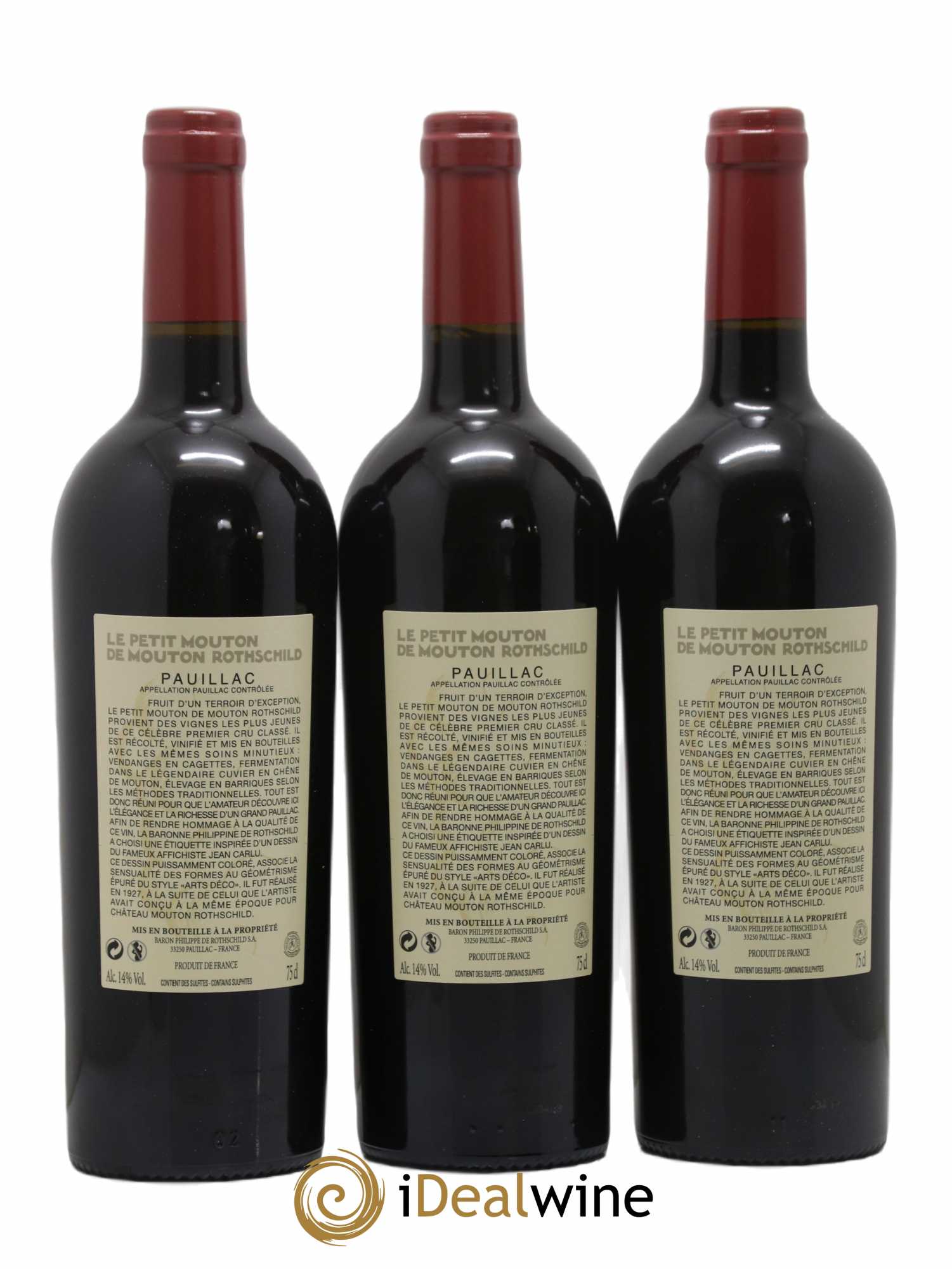 Petit Mouton Second Vin 2018 - Lot de 6 bouteilles - 4