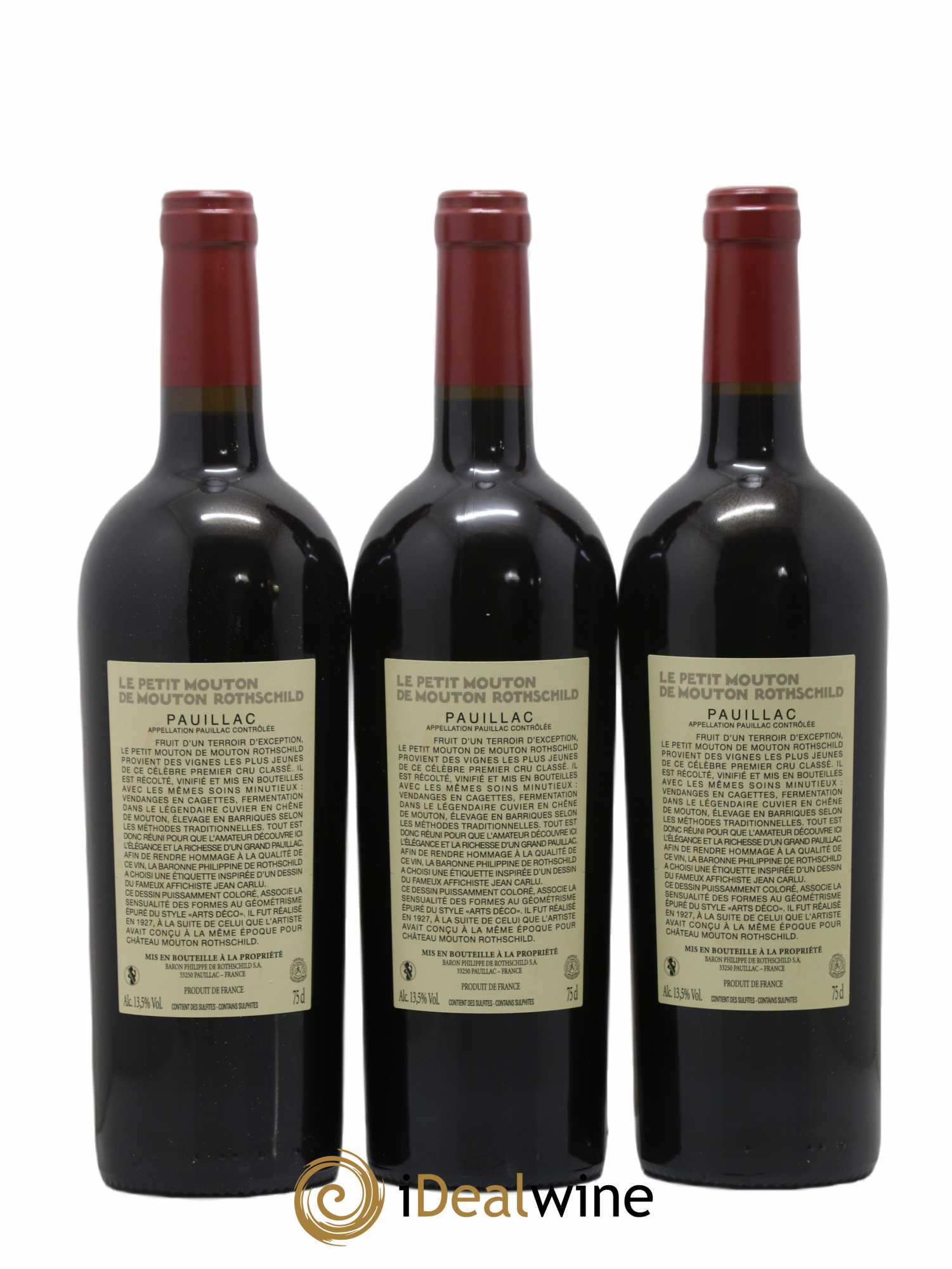 Petit Mouton Second Vin 2019 - Lot de 6 bouteilles - 2