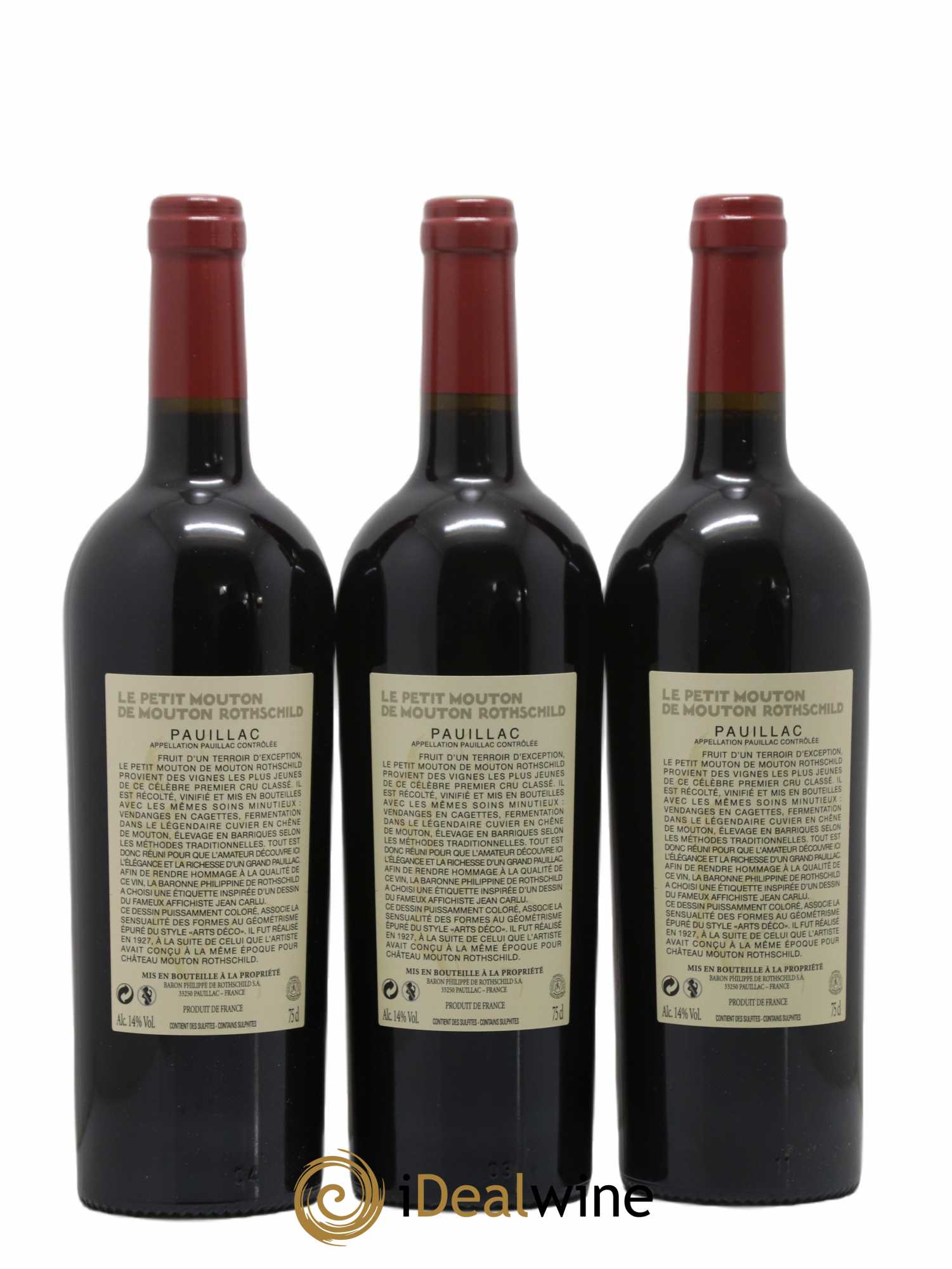Petit Mouton Second Vin 2018 - Lot de 6 bouteilles - 2