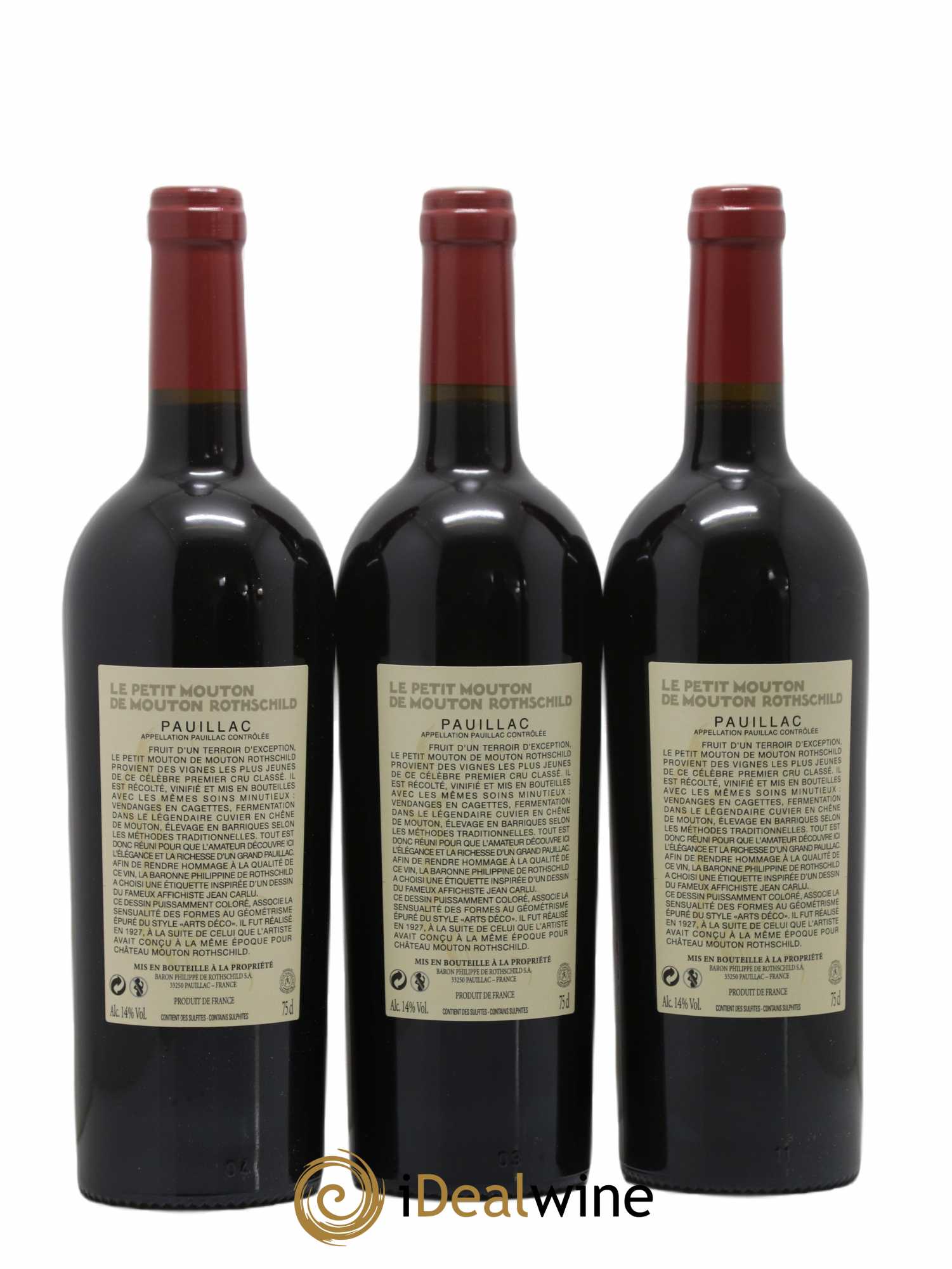 Petit Mouton Second Vin 2018 - Lot de 6 bouteilles - 4