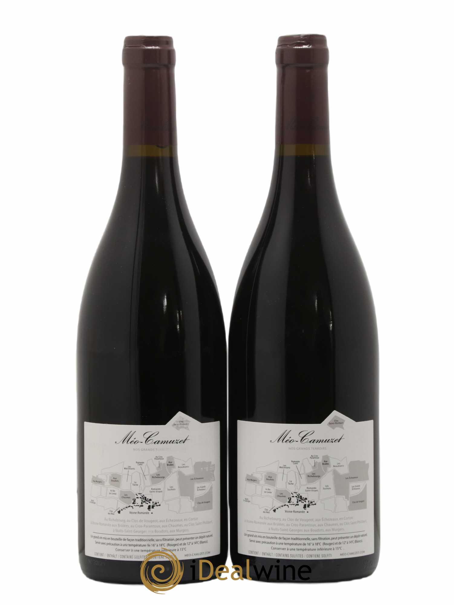 Vosne-Romanée 1er Cru Aux Brûlées Méo-Camuzet (Domaine) 2019 - Lot de 2 bouteilles - 1