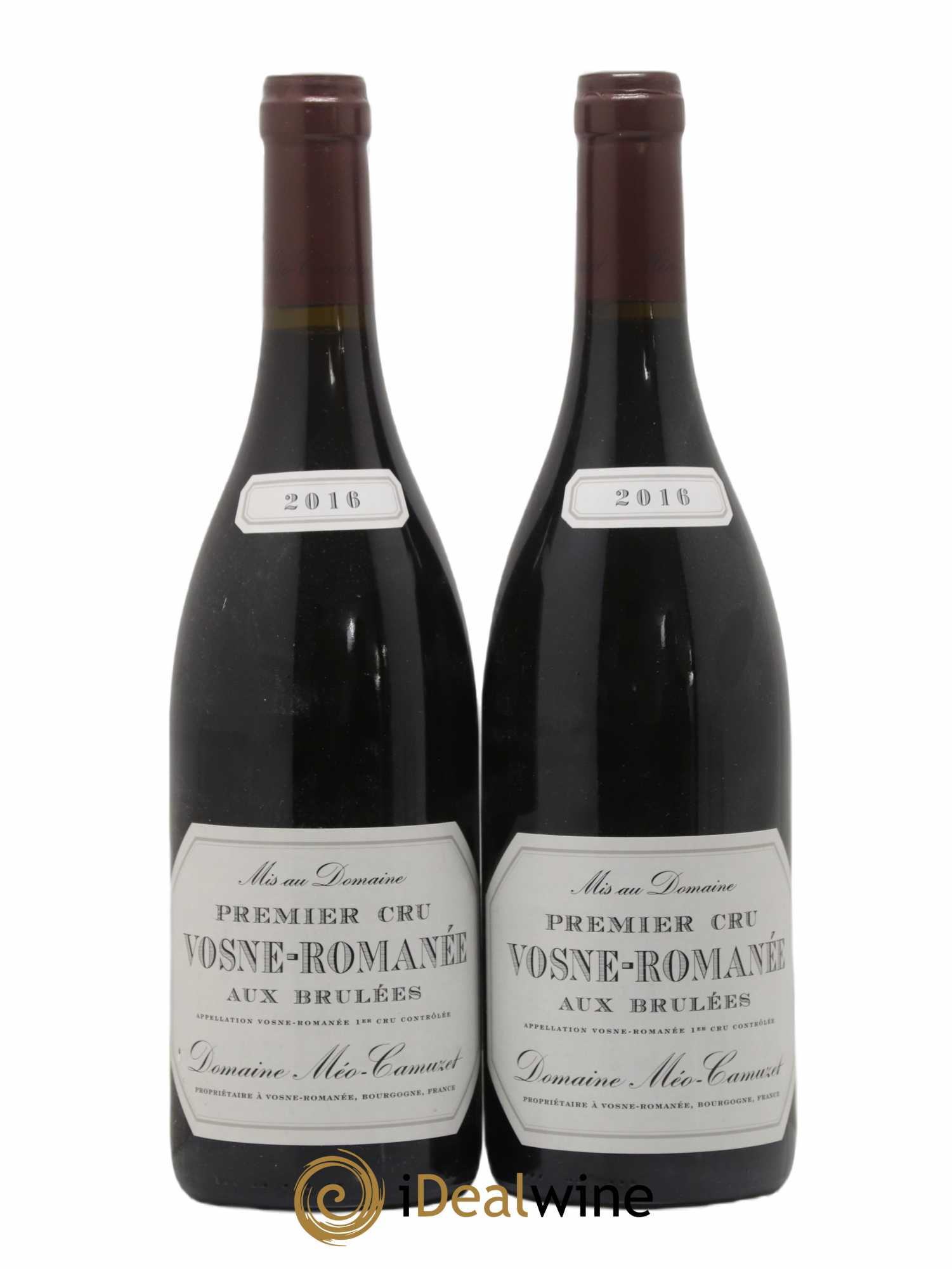 Vosne-Romanée 1er Cru Aux Brûlées Méo-Camuzet (Domaine) 2016 - Lot de 2 bouteilles - 0