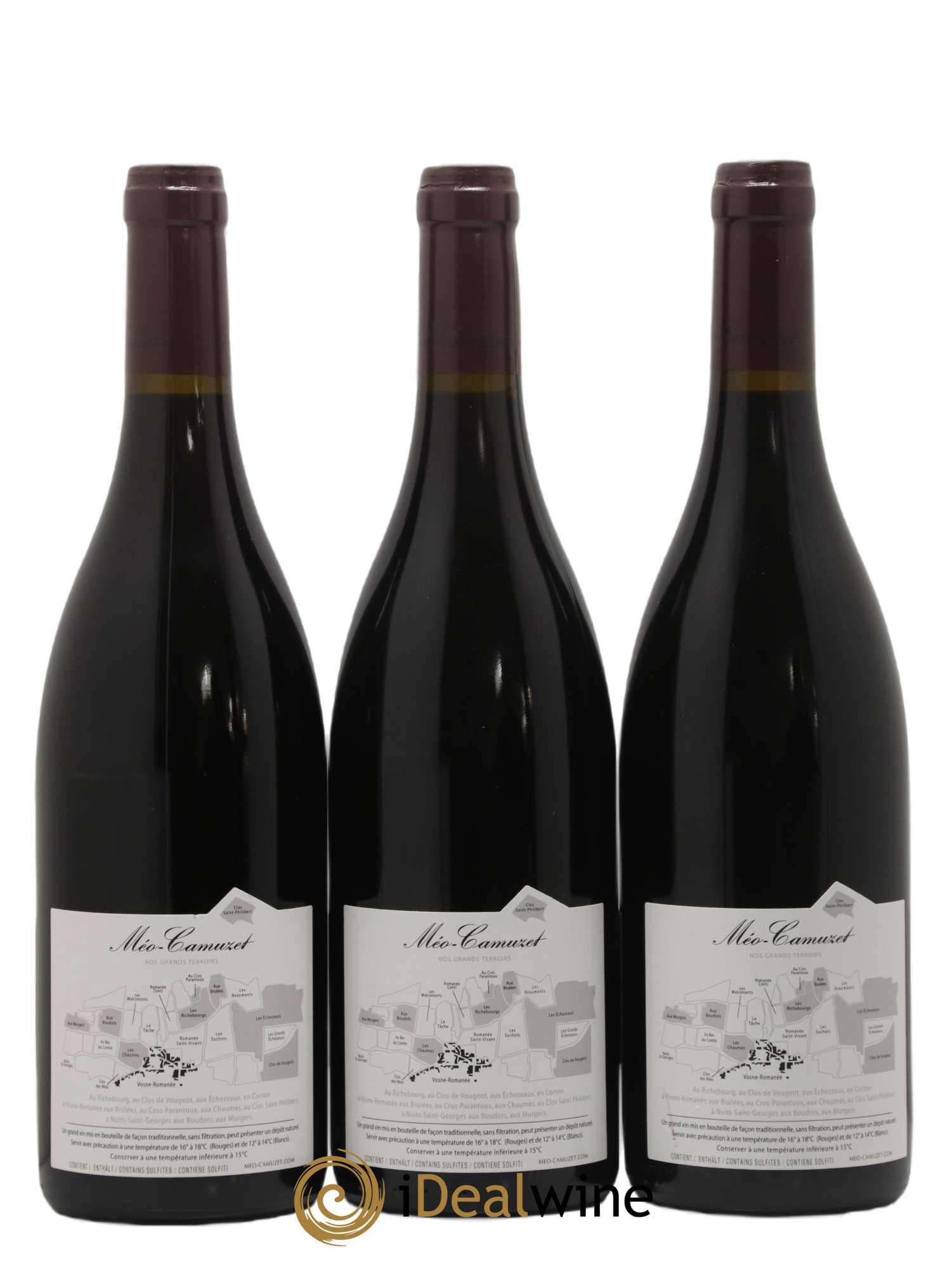 Clos de Vougeot Grand Cru Méo-Camuzet (Domaine) 2019 - Lot de 3 bouteilles - 1