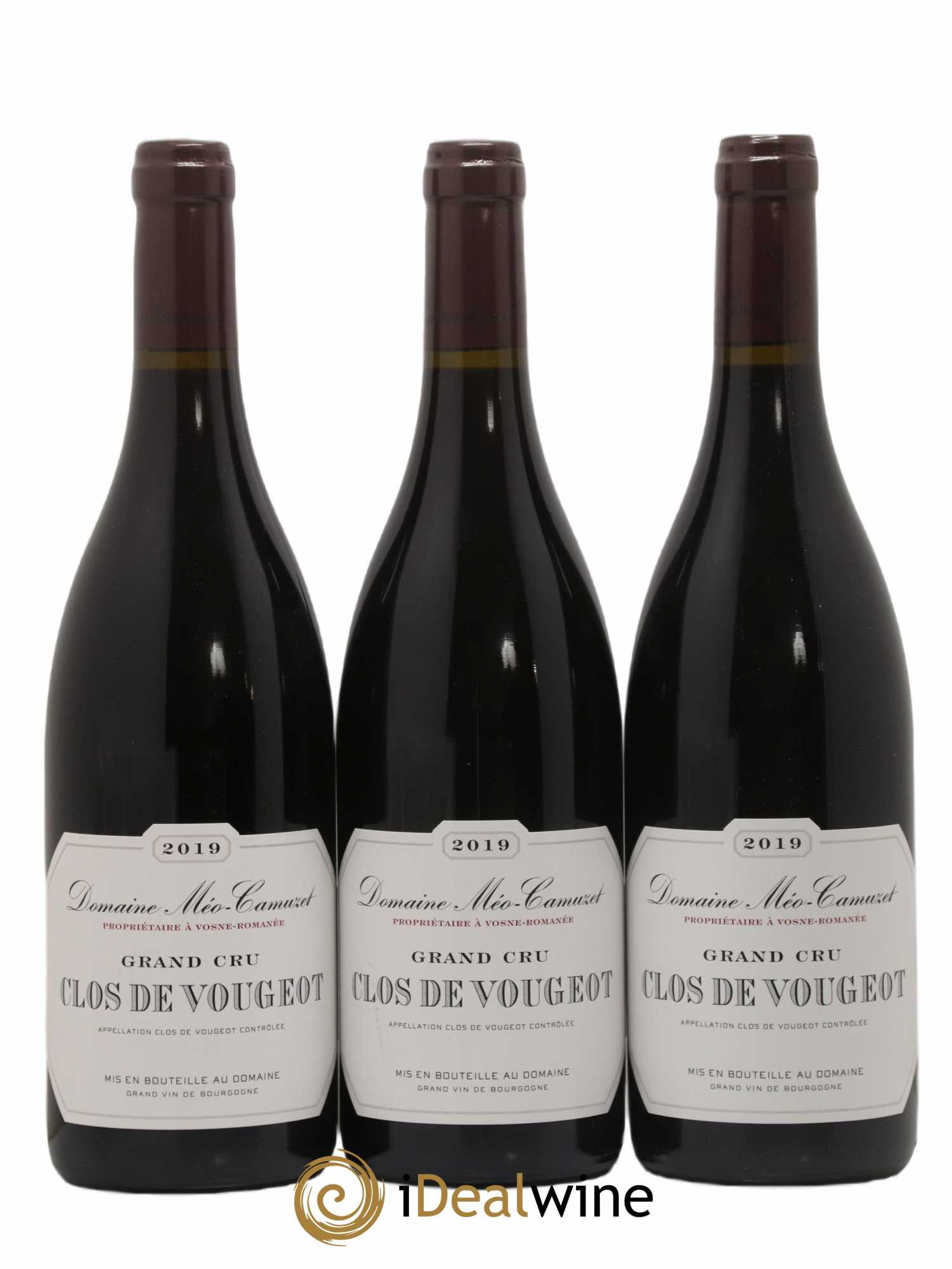 Clos de Vougeot Grand Cru Méo-Camuzet (Domaine) 2019 - Lot de 3 bouteilles - 0