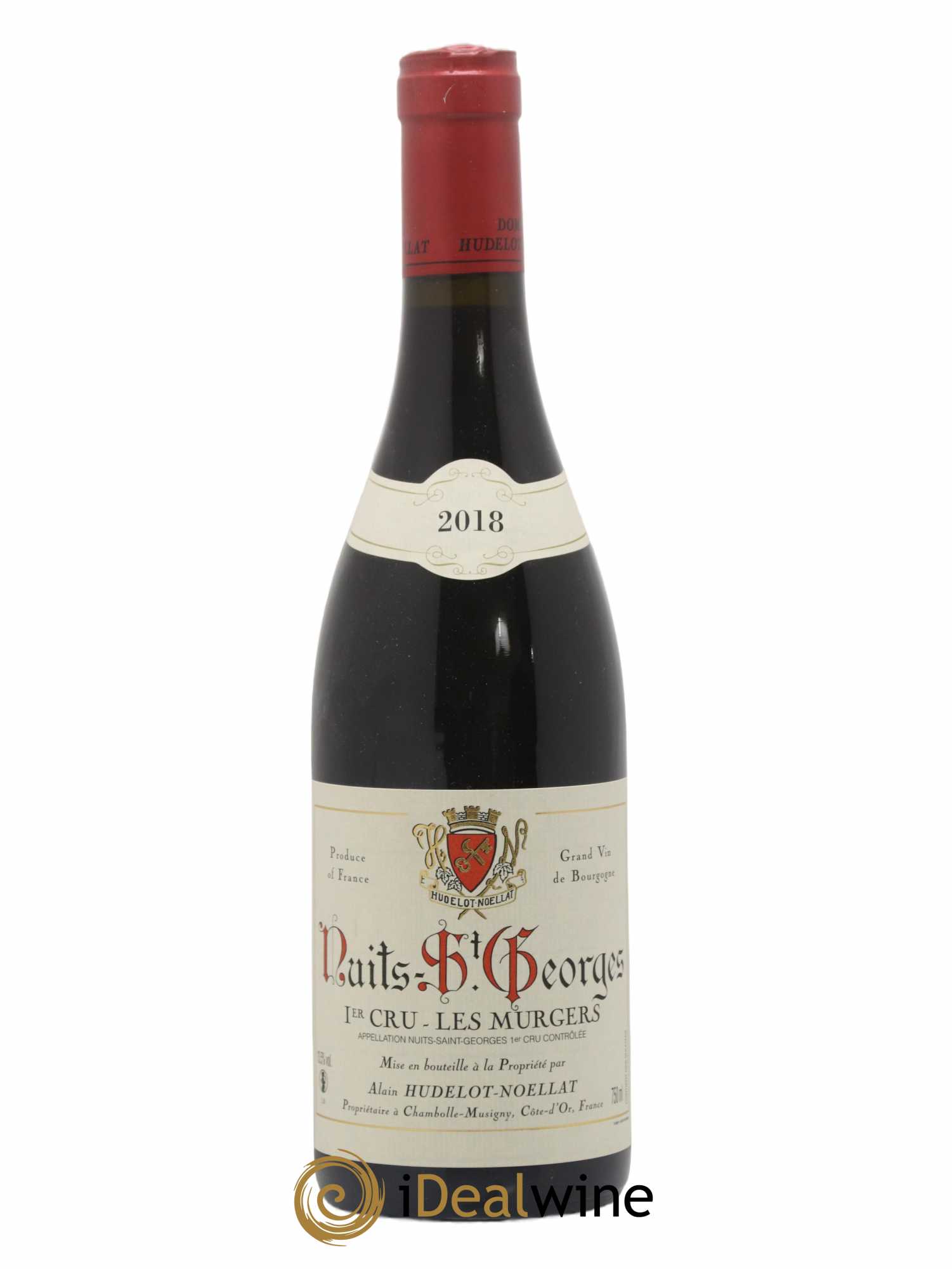 Nuits-Saint-Georges 1er Cru Les Murgers Hudelot-Noëllat 2018 - Lot de 1 bouteille - 0