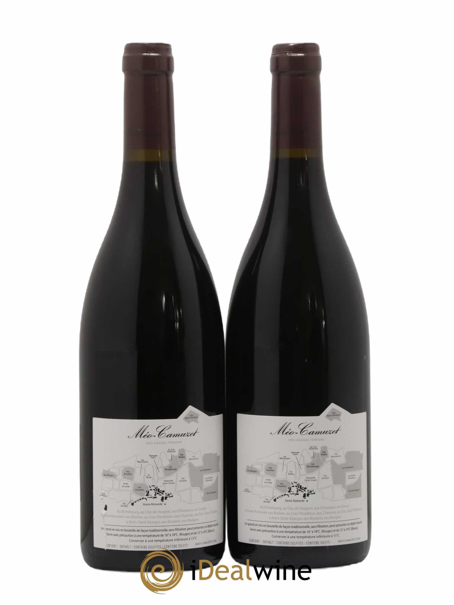 Vosne-Romanée 1er Cru Les Chaumes Méo-Camuzet (Domaine) 2019 - Lot de 2 bouteilles - 1