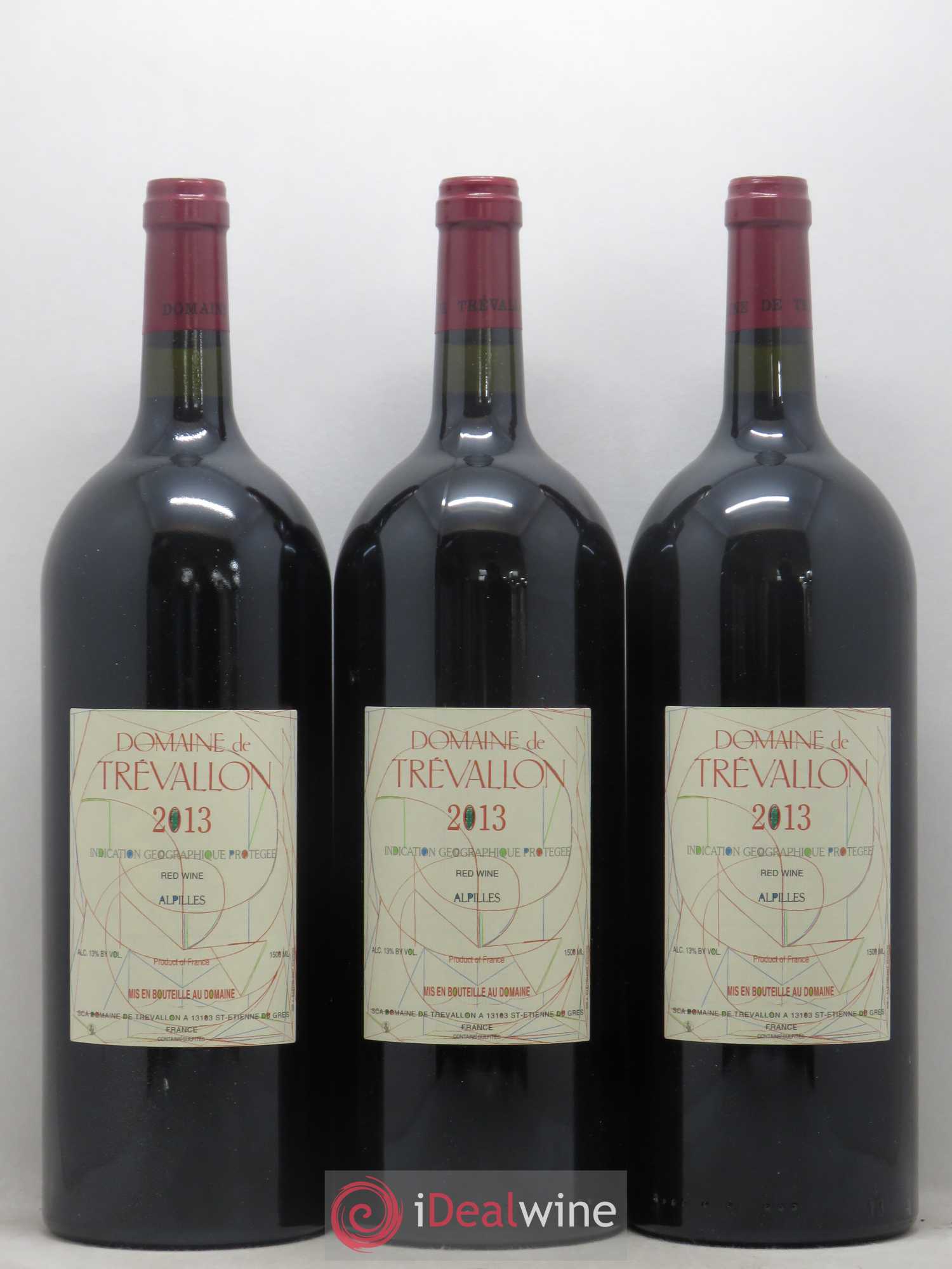 Alpilles Trévallon (Domaine de) Eloi Dürrbach 2013 - Lot de 3 magnums - 0