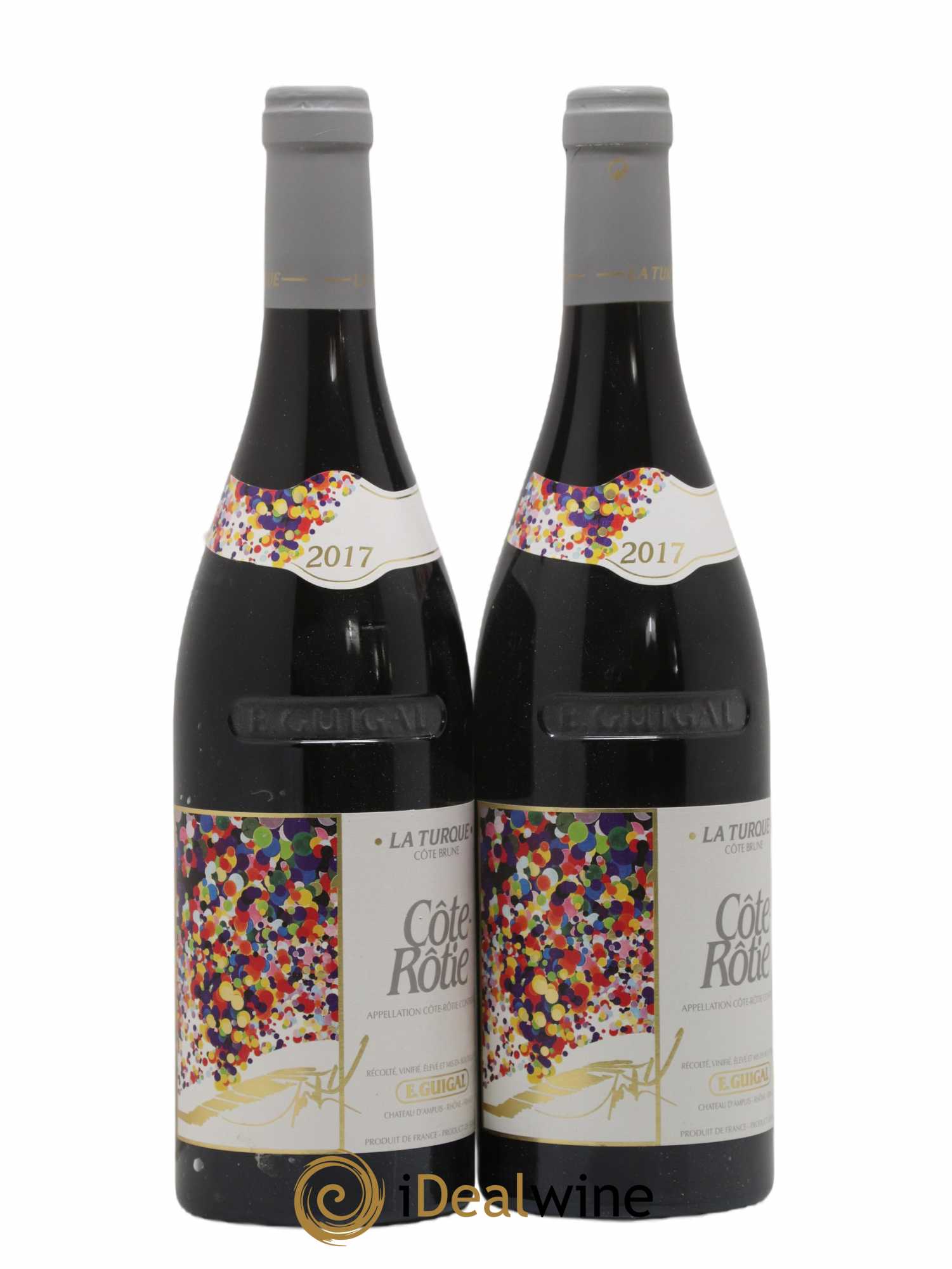 Côte-Rôtie La Turque Guigal 2017 - Lot de 2 bouteilles - 0
