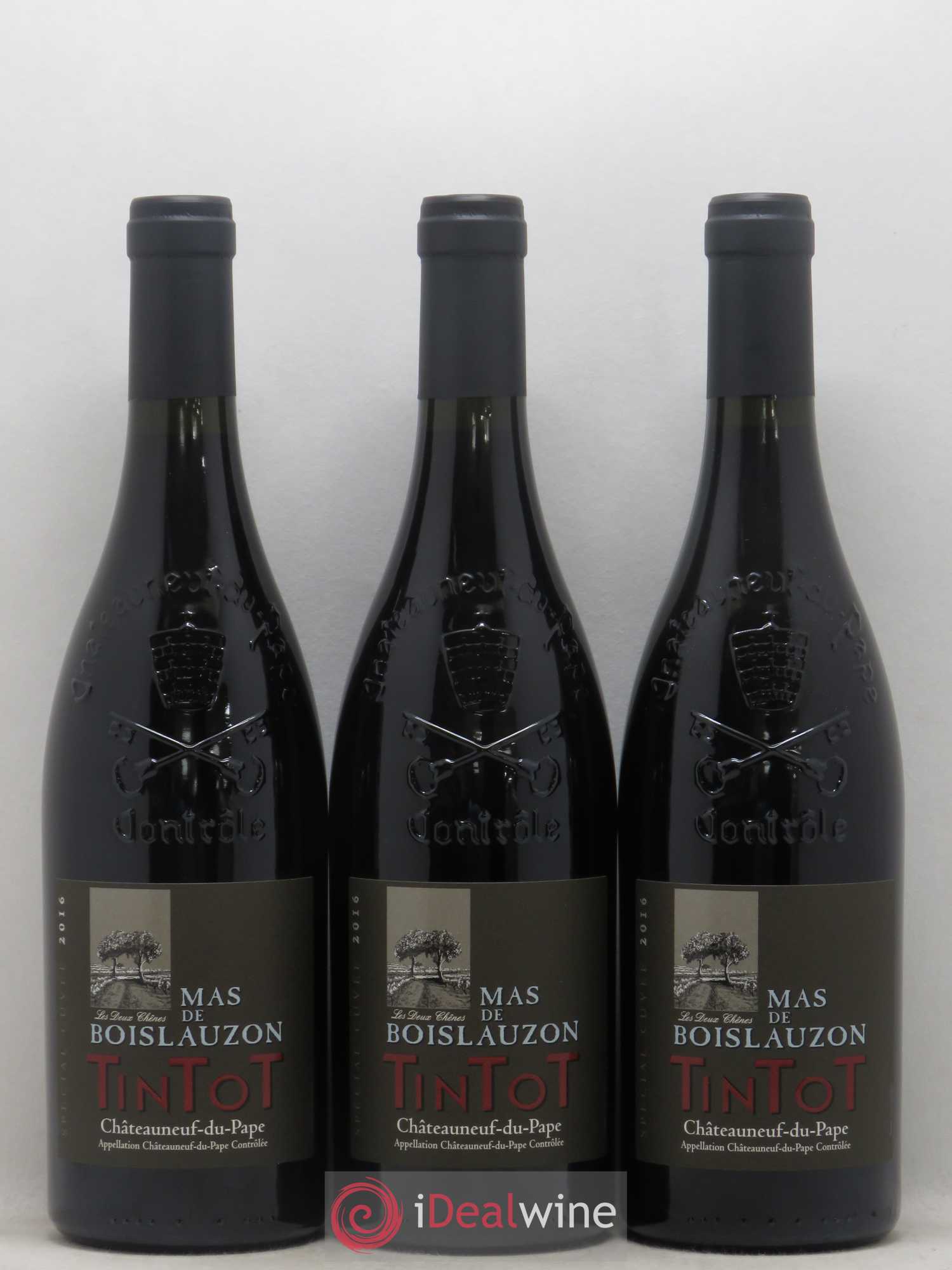 Châteauneuf-du-Pape Spéciale Cuvée Mas de Boislauzon Tintot 2016 - Lot of 6 bottles - 2