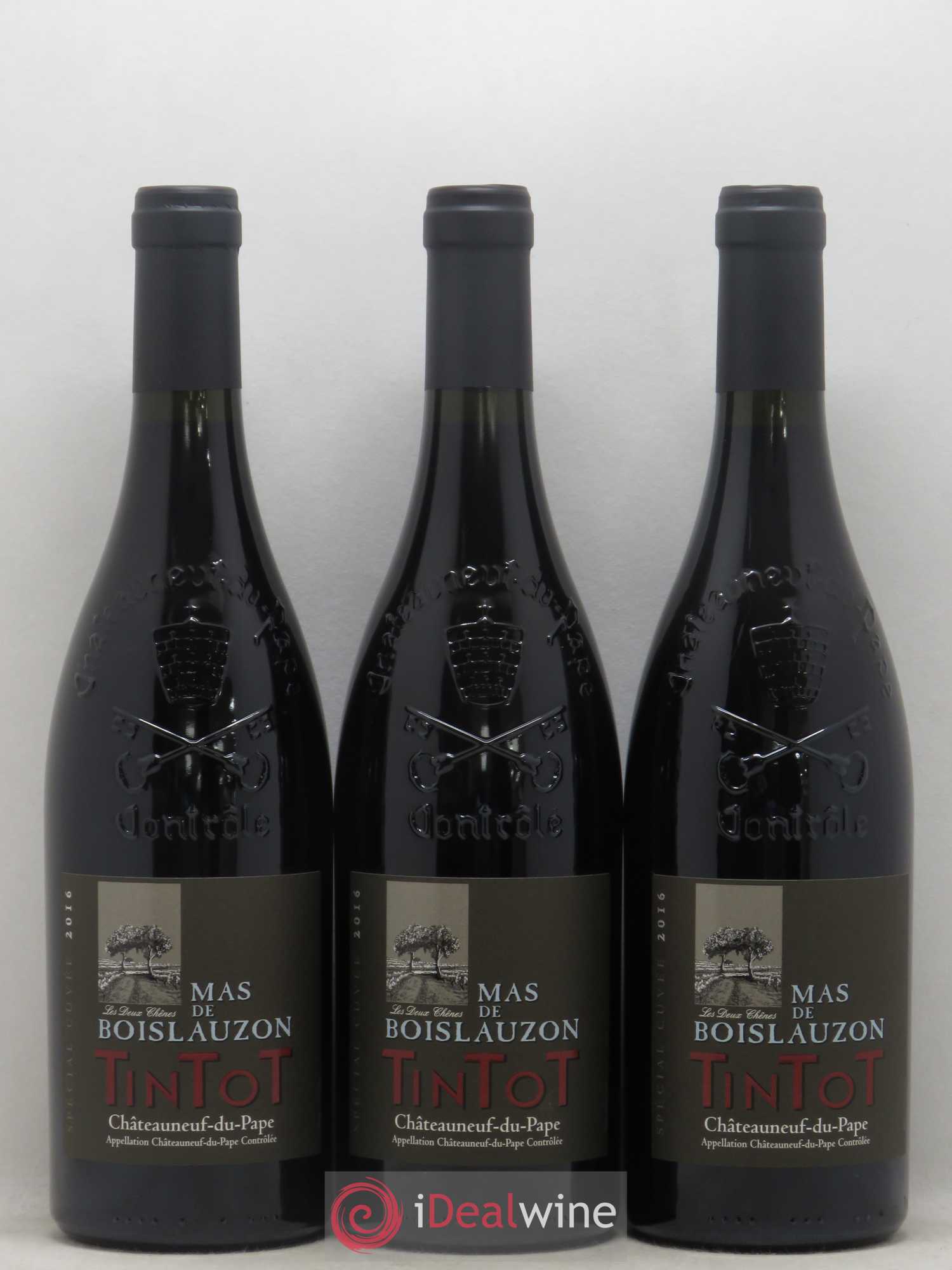 Châteauneuf-du-Pape Spéciale Cuvée Mas de Boislauzon Tintot 2016 - Posten von 6 Flaschen - 1