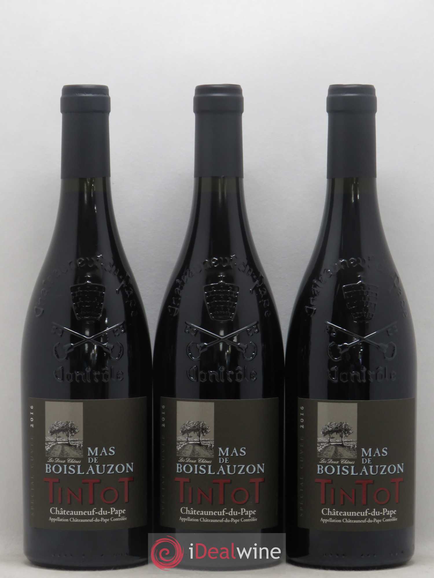 Châteauneuf-du-Pape Spéciale Cuvée Mas de Boislauzon Tintot 2016 - Posten von 6 Flaschen - 2