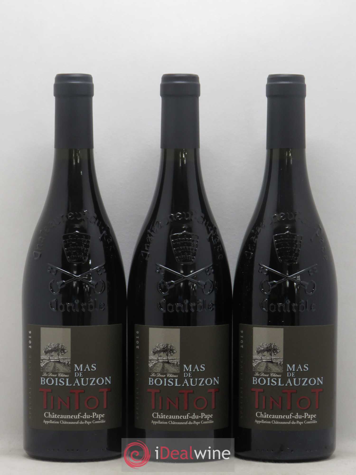 Châteauneuf-du-Pape Spéciale Cuvée Mas de Boislauzon Tintot 2016 - Posten von 6 Flaschen - 1