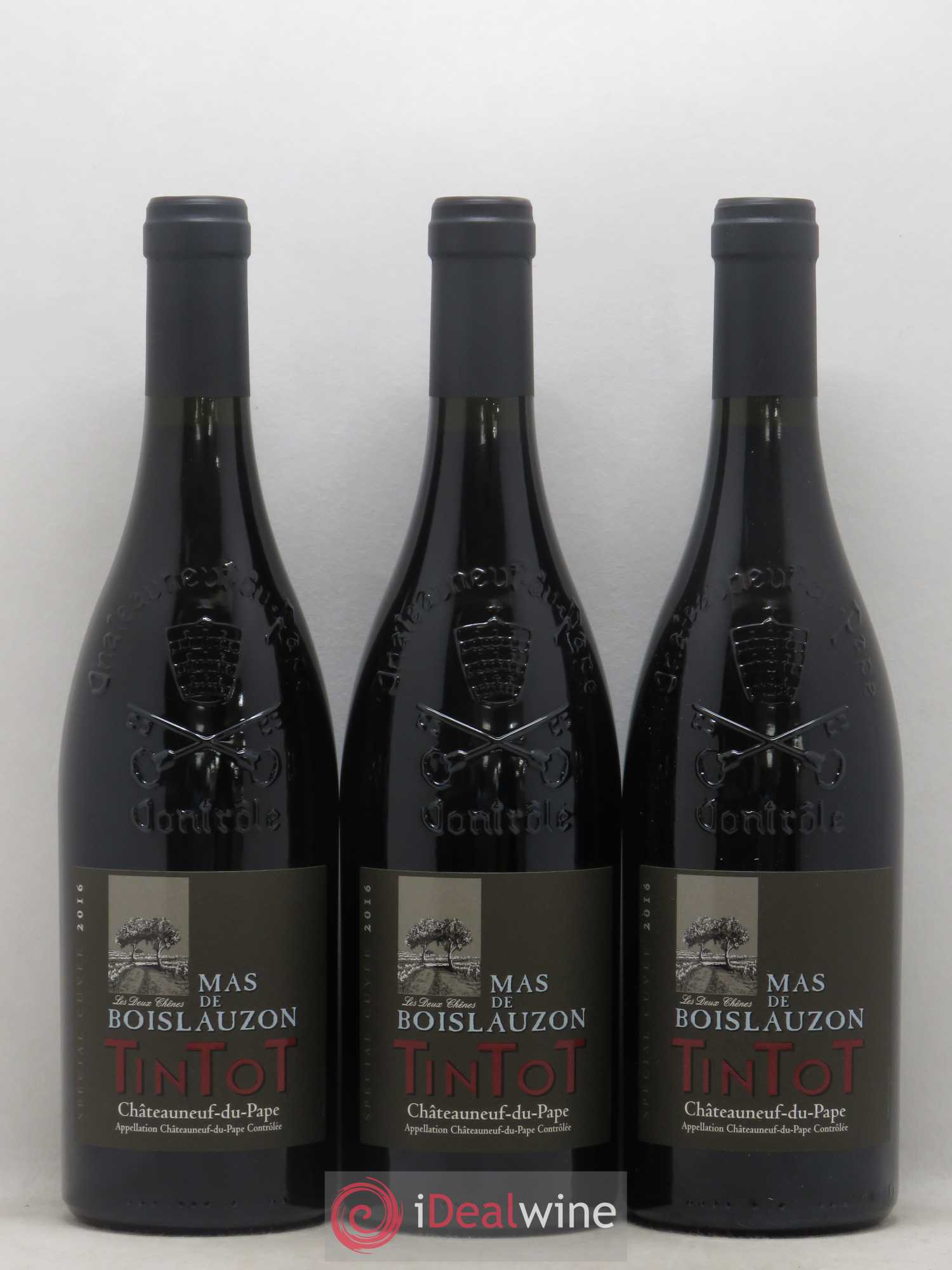 Châteauneuf-du-Pape Spéciale Cuvée Mas de Boislauzon Tintot 2016 - Posten von 6 Flaschen - 2