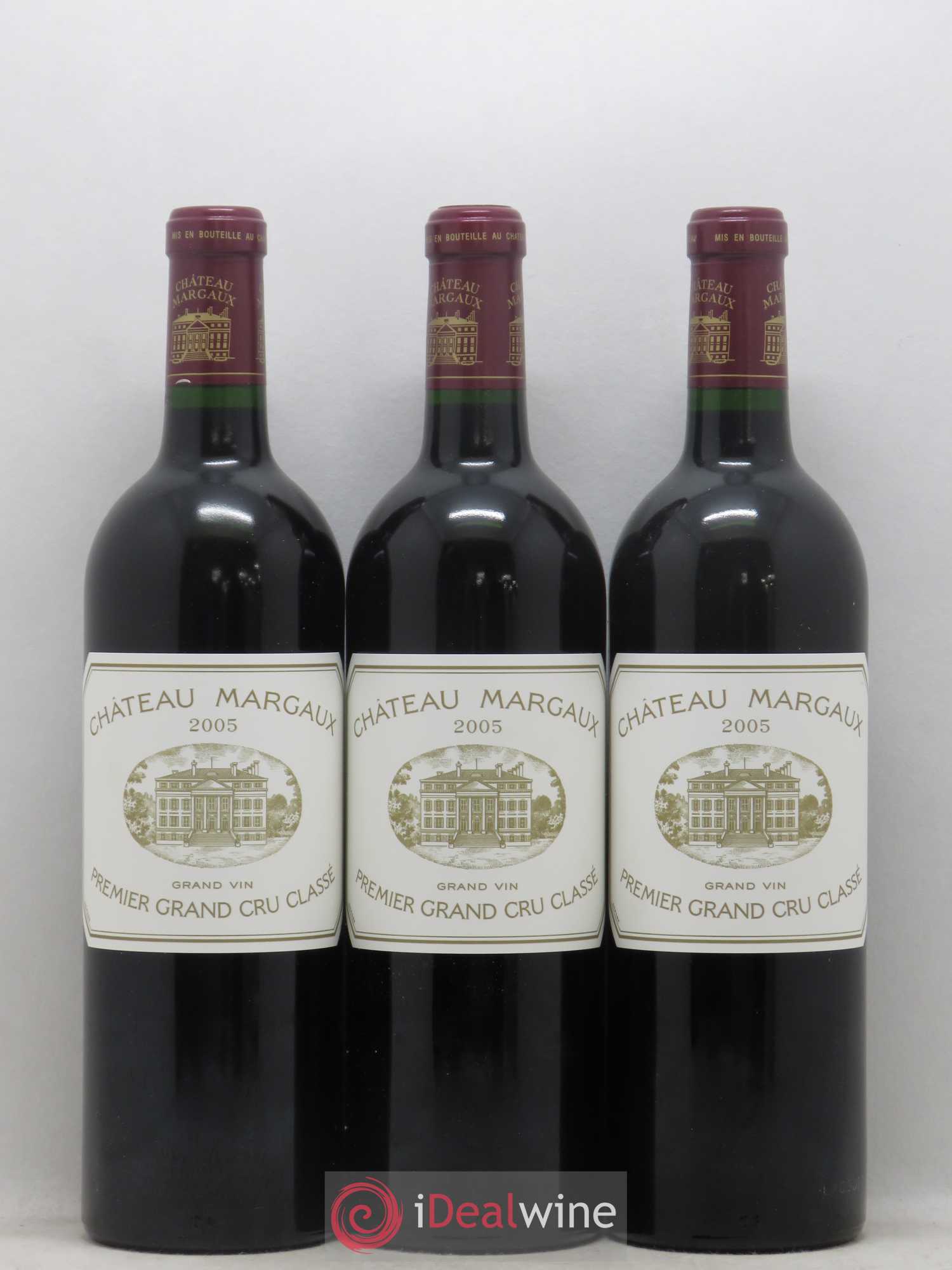 Château Margaux 1er Grand Cru Classé 2005 - Lot de 6 bouteilles - 3