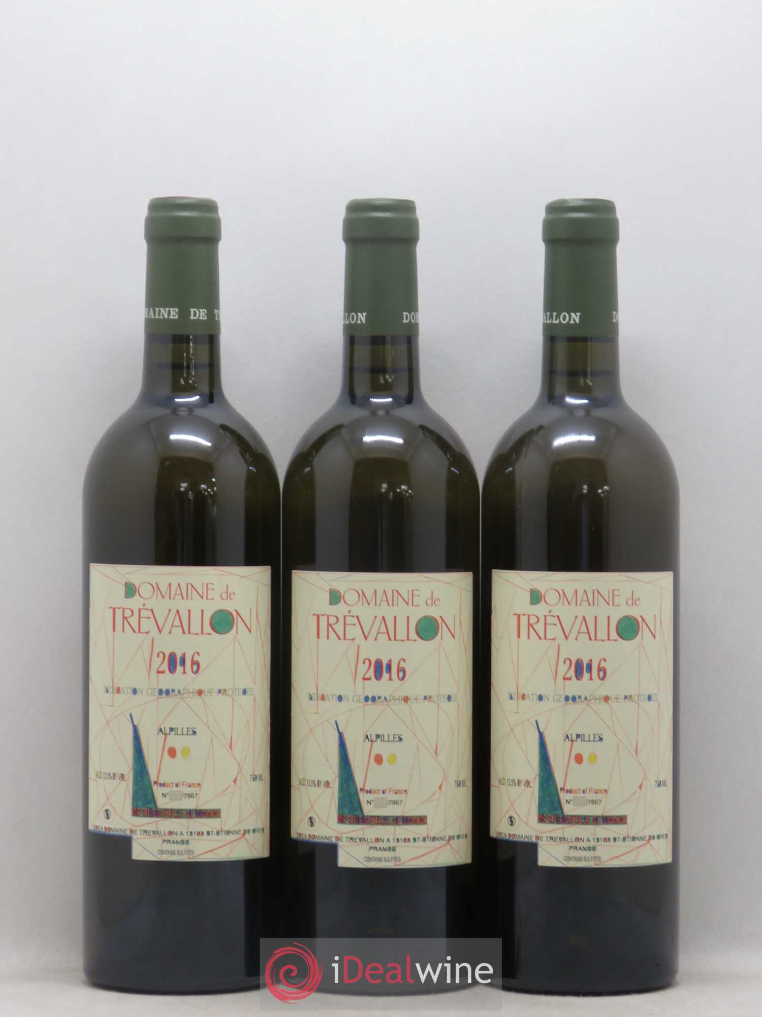Alpilles Trévallon (Domaine de) Eloi Dürrbach 2016 - Lot de 6 bouteilles - 1