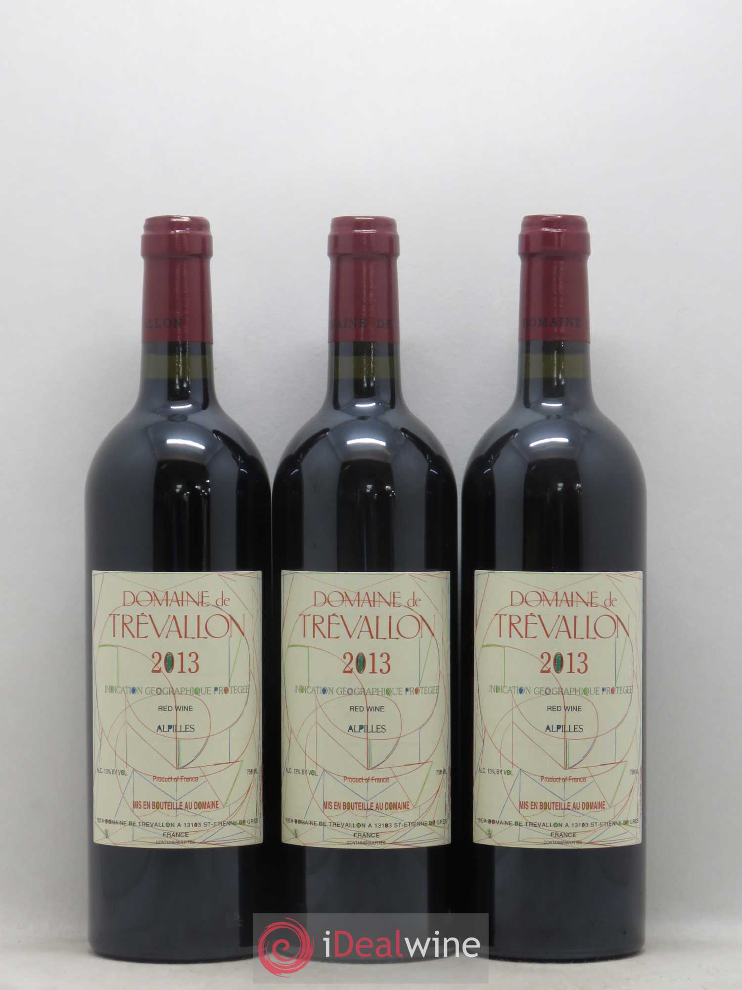 Alpilles Trévallon (Domaine de) Eloi Dürrbach 2013 - Lot de 6 bouteilles - 1