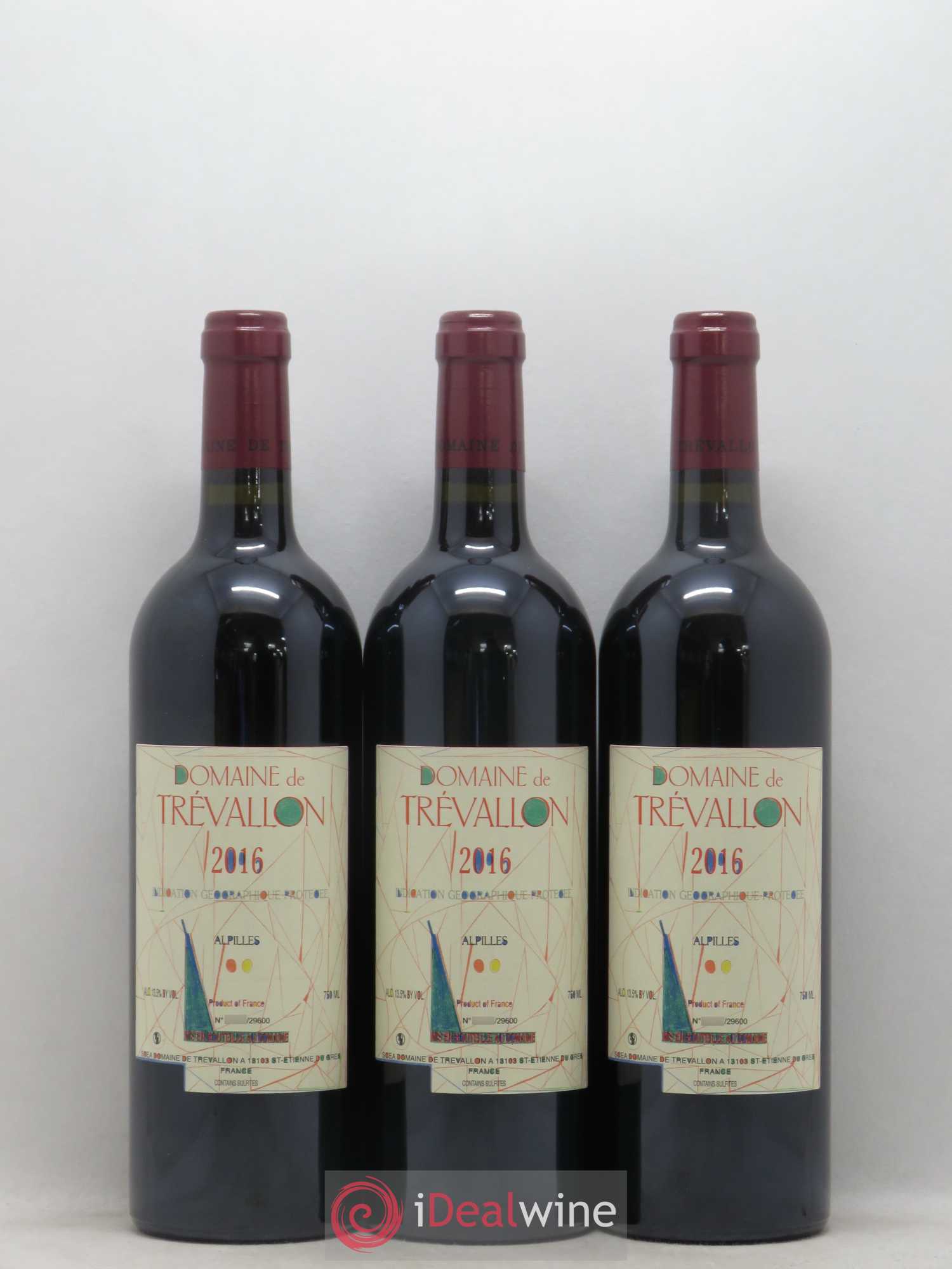 Alpilles Trévallon (Domaine de) Eloi Dürrbach 2016 - Lot de 6 bouteilles - 1