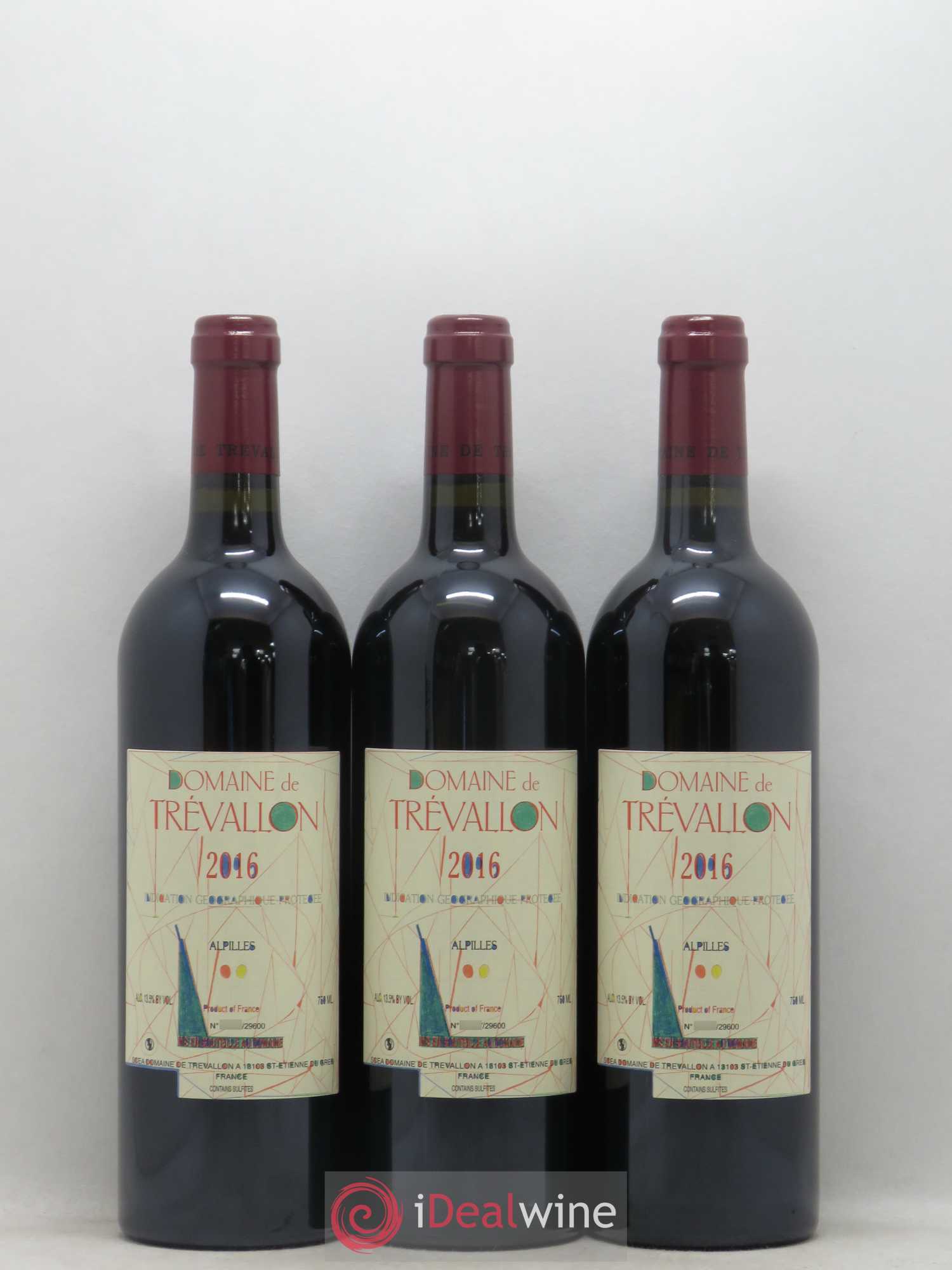 Alpilles Trévallon (Domaine de) Eloi Dürrbach 2016 - Lot de 6 bouteilles - 2