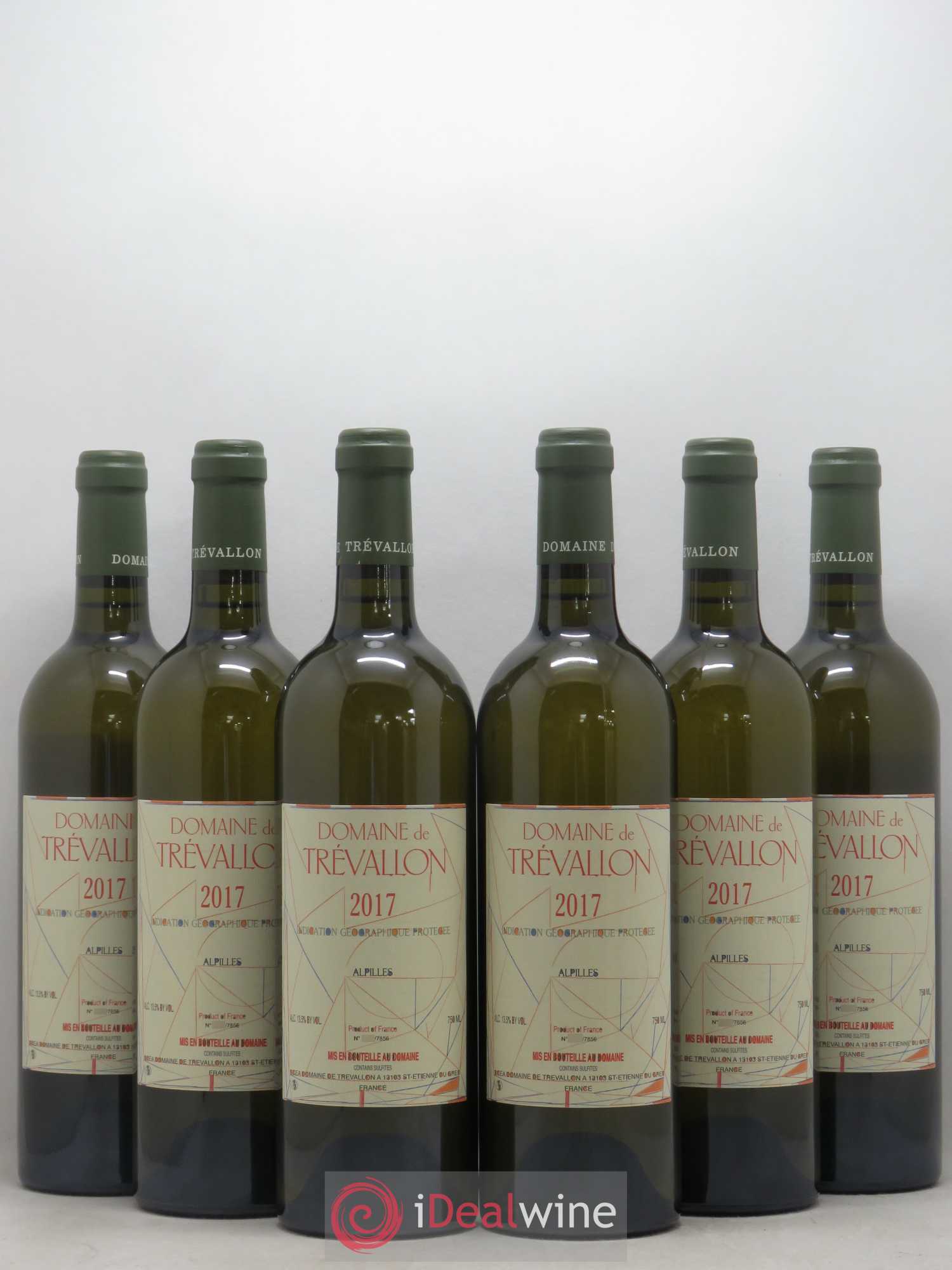 Alpilles Trévallon (Domaine de) Eloi Dürrbach 2017 - Lot de 6 bouteilles - 0