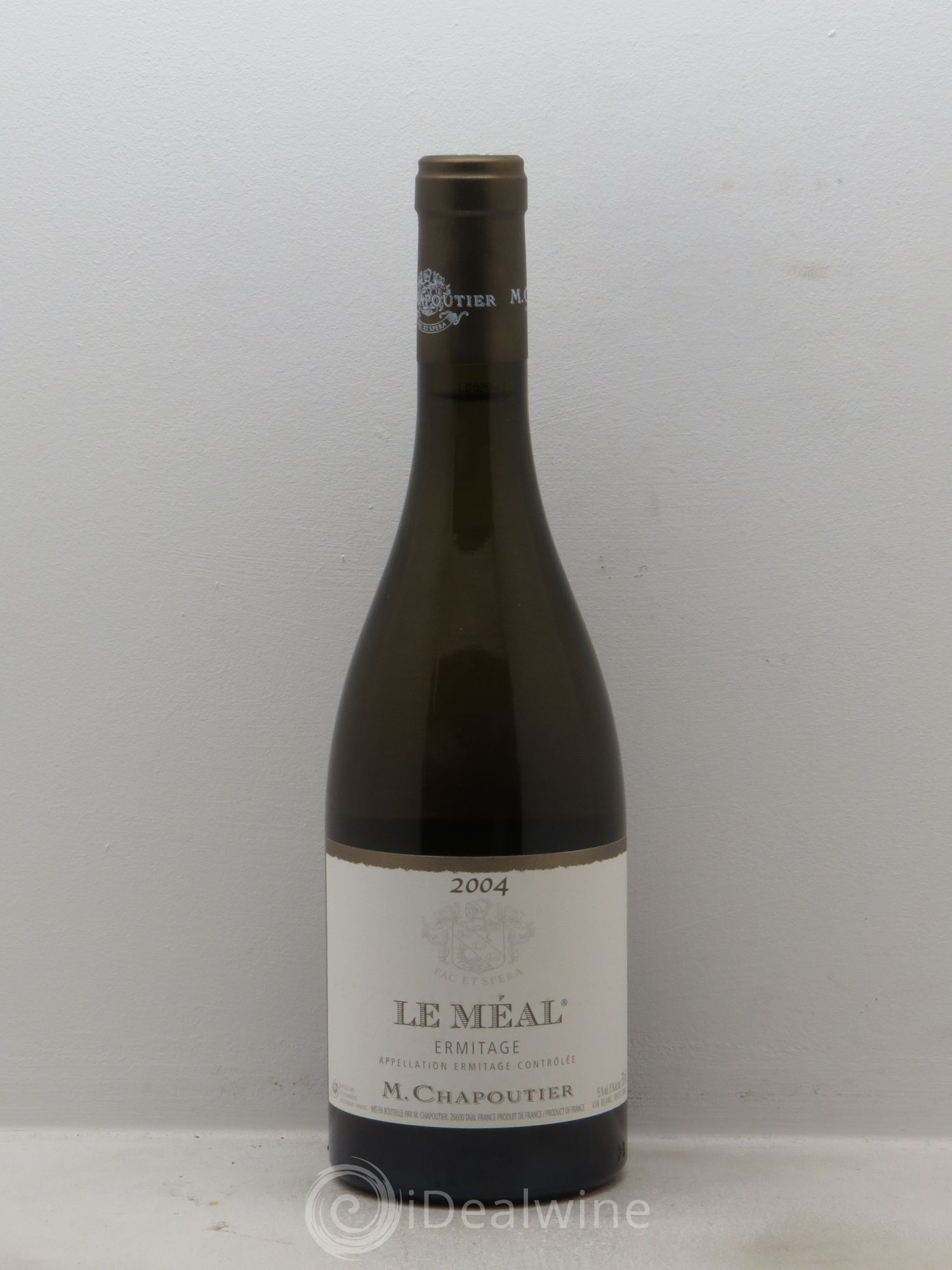 Hermitage Ermitage Le Méal Chapoutier 2004 - Lot de 1 bouteille - 0
