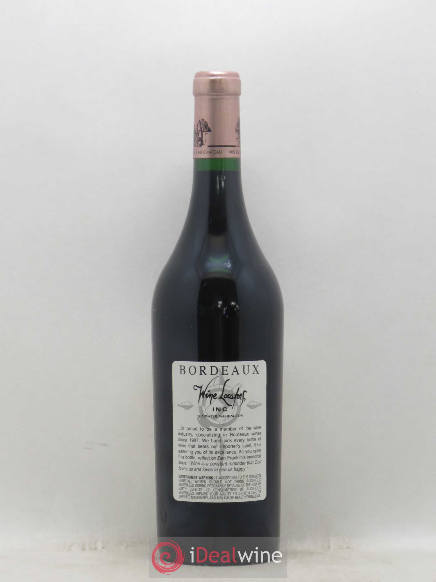 Château Haut Brion 1er Grand Cru Classé 2000 - Lot de 1 bouteille - 1