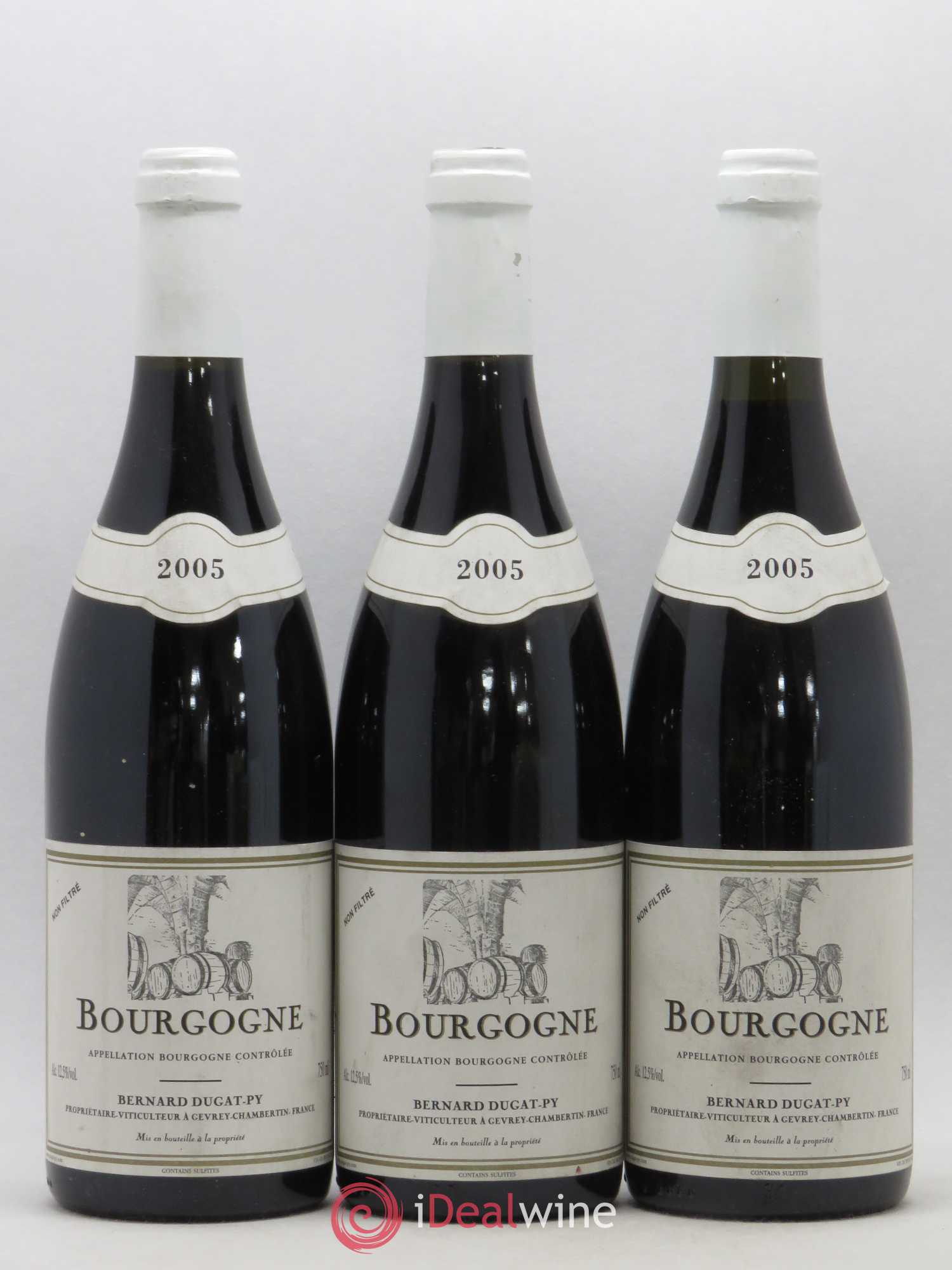 Bourgogne Dugat-Py 2005 - Lot de 3 bouteilles - 0