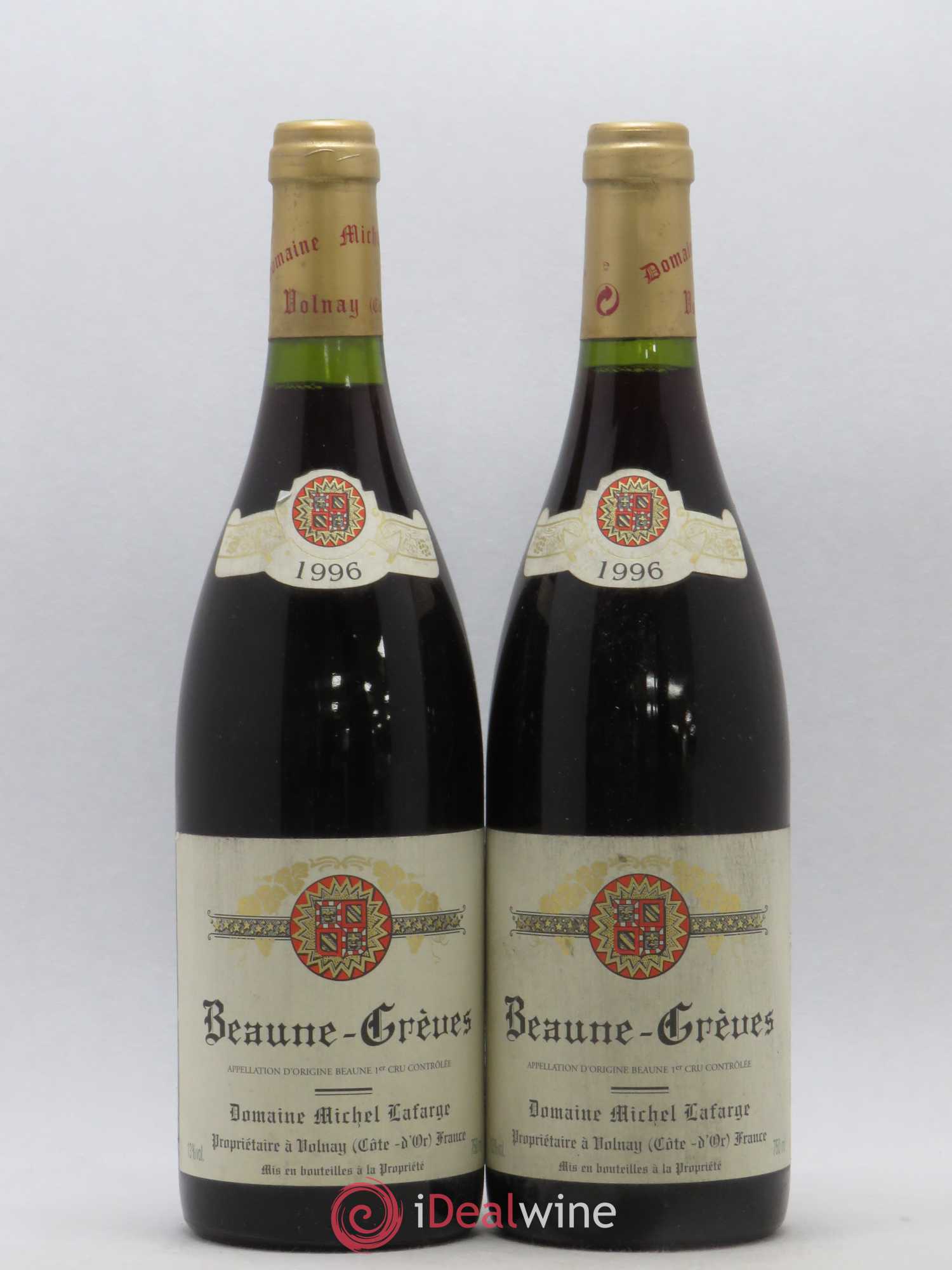 Beaune 1er Cru Grèves Lafarge (Domaine) 1996 - Lot de 2 bouteilles - 0